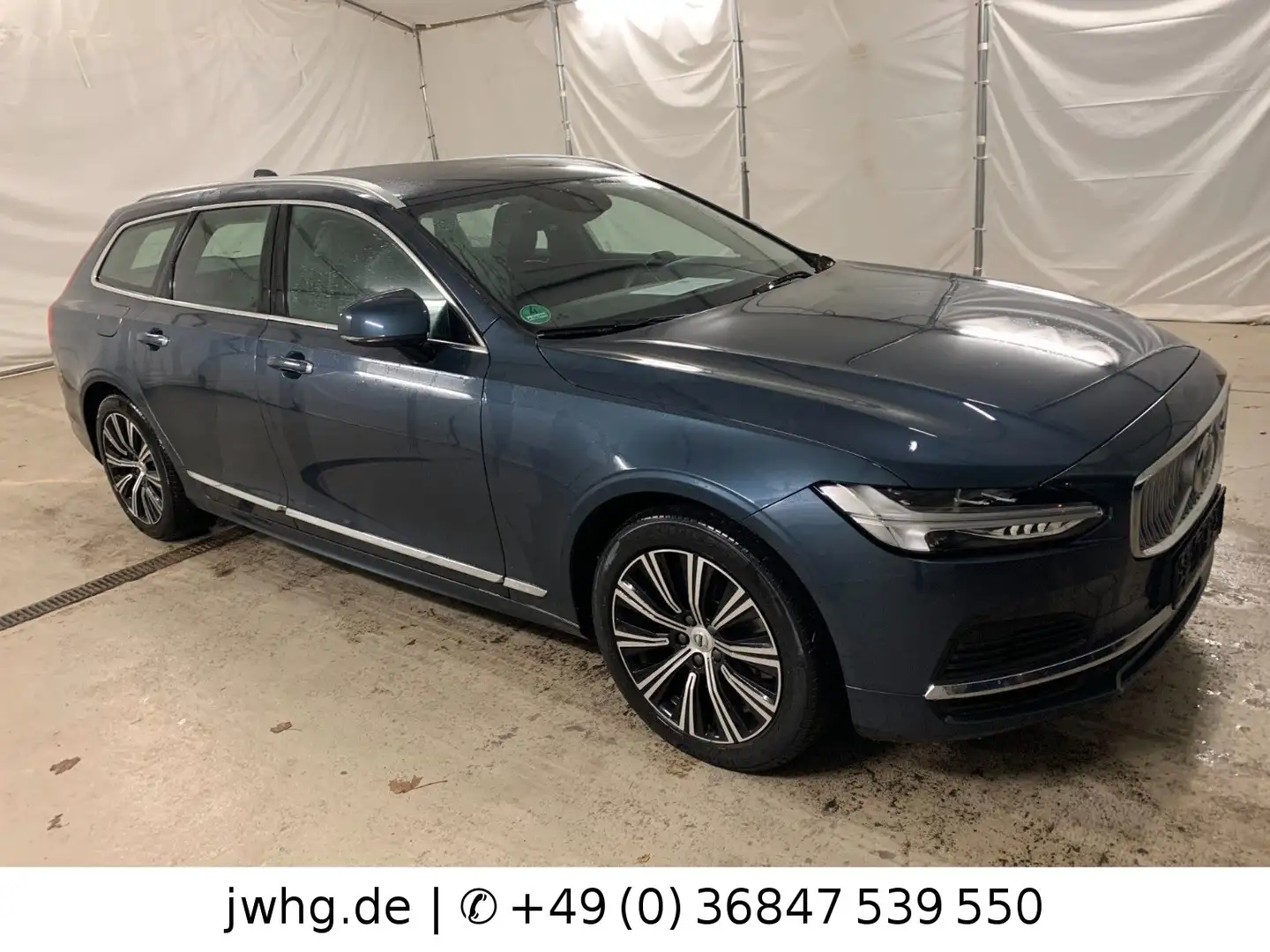 Volvo V90 Hybrid AWD LED AHK ACC+SpurP. Memory Kam DAB Blau - 2