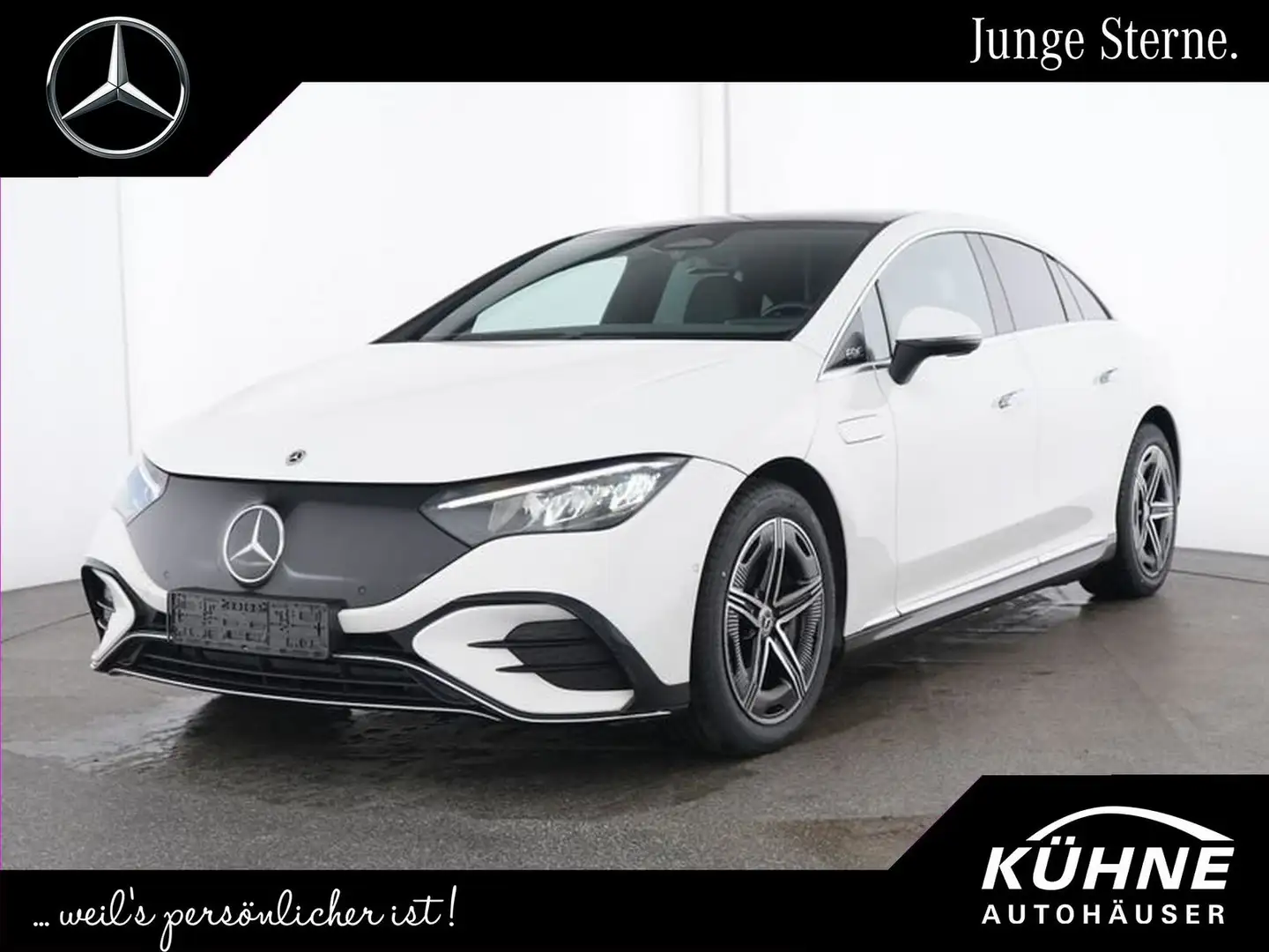 Mercedes-Benz EQE 300 AMG Ex&Int+Panodach+Advanced Plus+Memory Blanc - 1