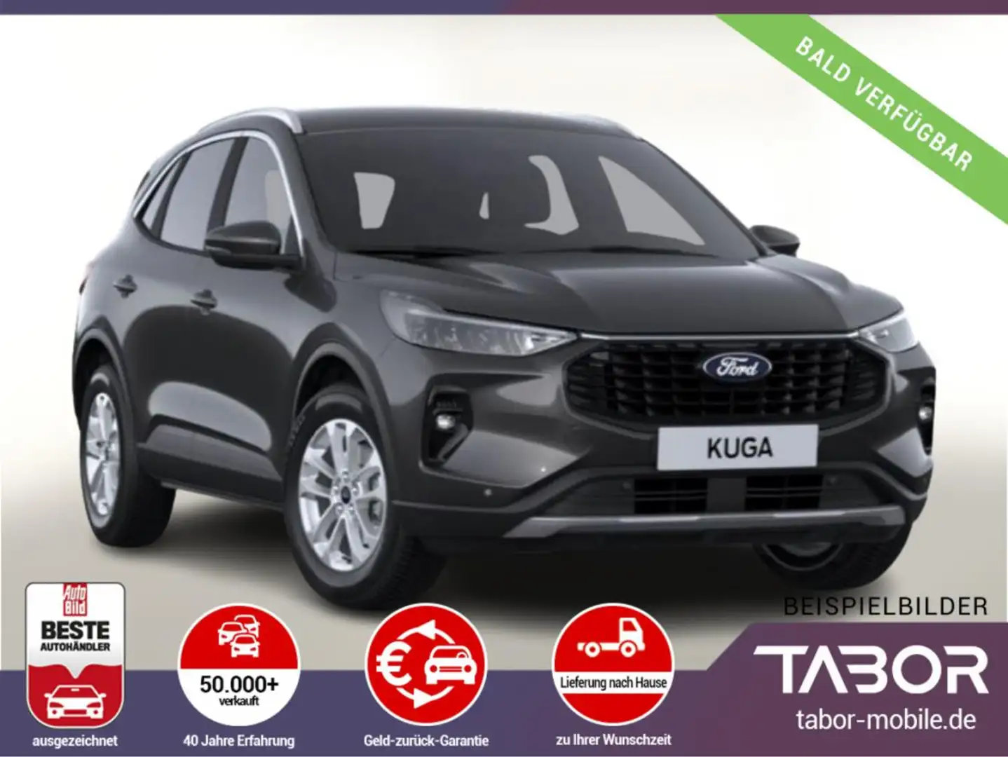 Ford Kuga 1.5 EB 150 Titanium SHZ Kam PrivG LED PDC Grau - 1