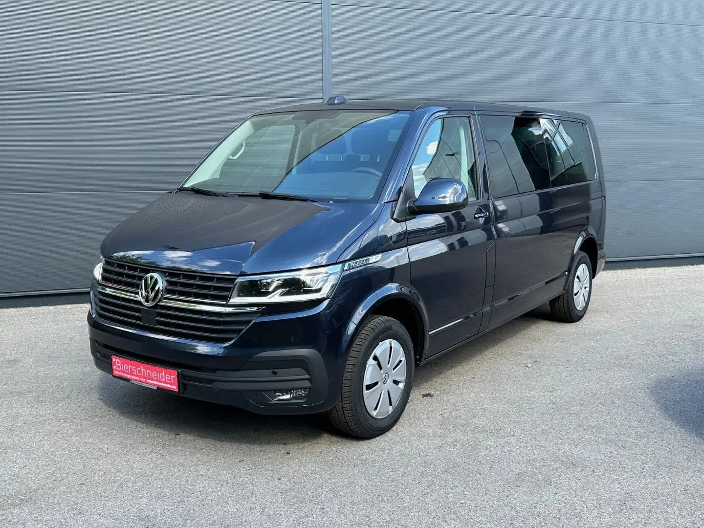 Volkswagen T6.1 Transporter Kombi LR 2.0 TDI DSG 9-S. LED NAVI AHK ACC KAMERA Blau - 2