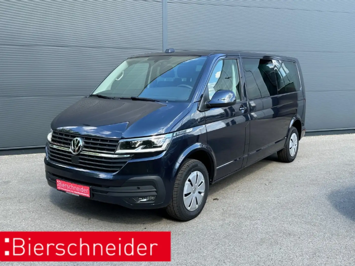 Volkswagen T6.1 Transporter Kombi LR 2.0 TDI DSG 9-S. LED AHK ACC KAMERA PDC D Bleu - 1