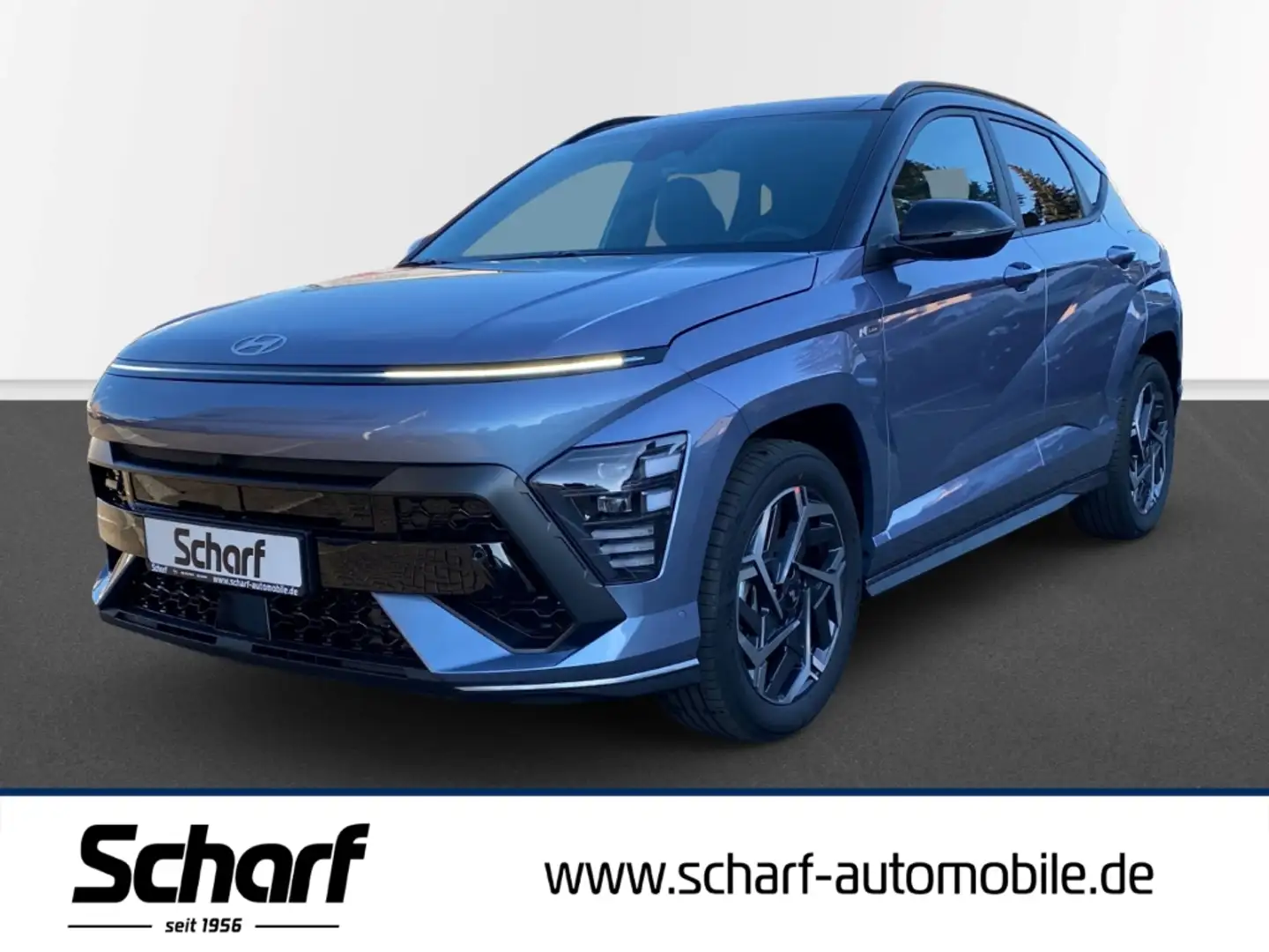 Hyundai KONA SX2 HEV DCT N LINE Ultimate BOSE Schiebedach Blau - 1