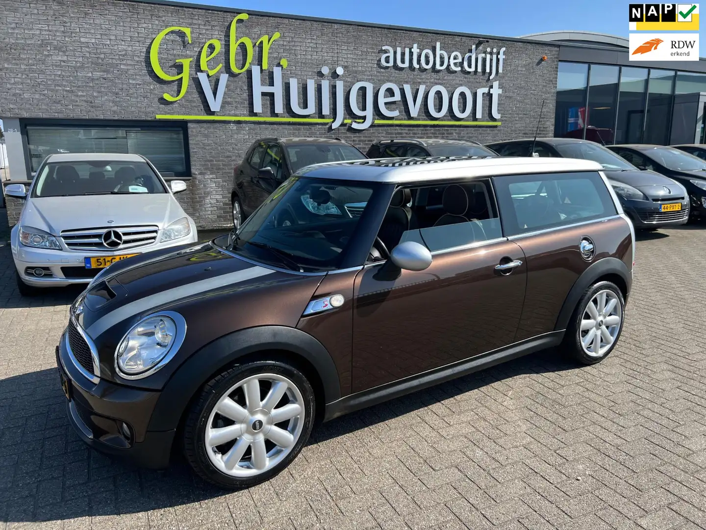 MINI Cooper S Clubman Mini 1.6 Chili PANORAMA DAK Marrón - 1