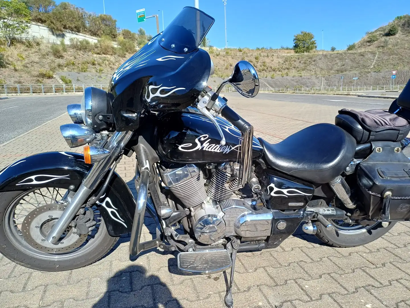 Honda Shadow 750 Nero - 2