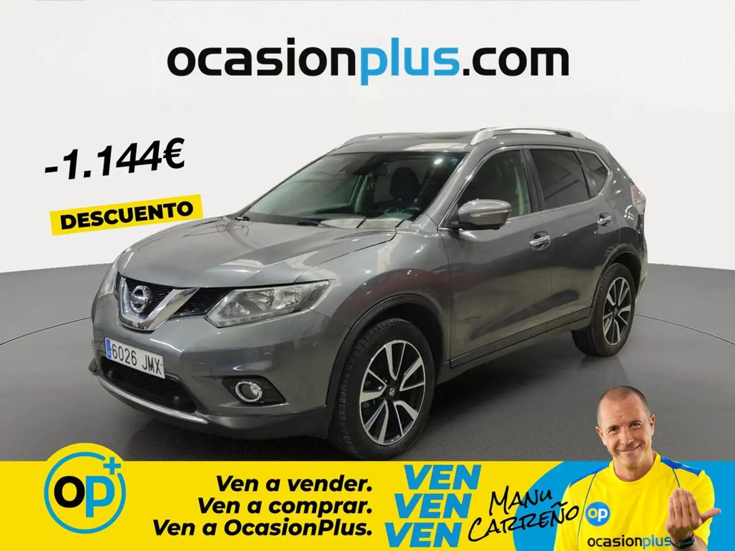 Nissan X-Trail 1.6 dCi N-Connecta 4x2 XTronic Gris - 1