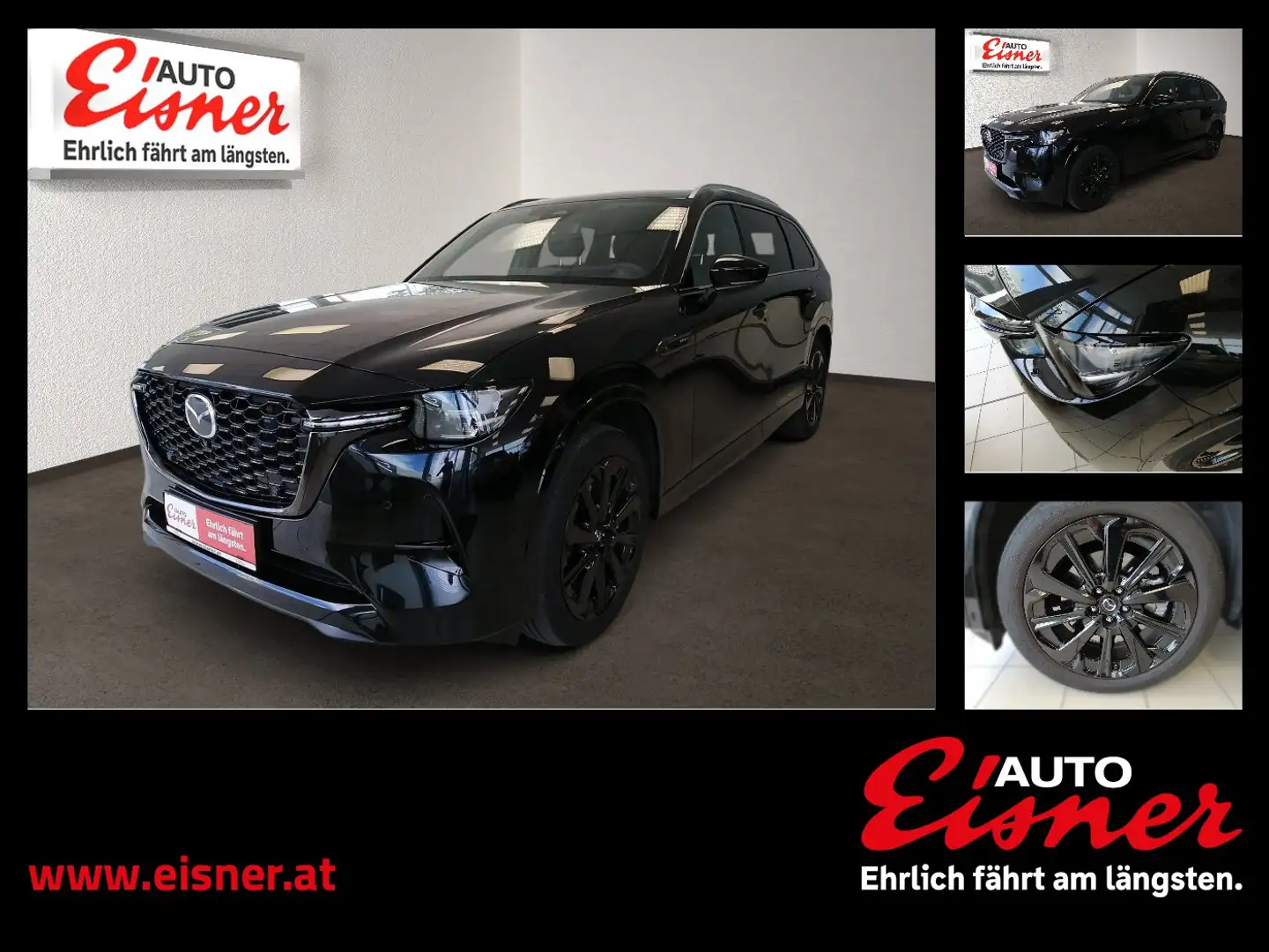 Mazda CX-80 PHEV Homura Plus Anhängerkupplung Schwarz - 1