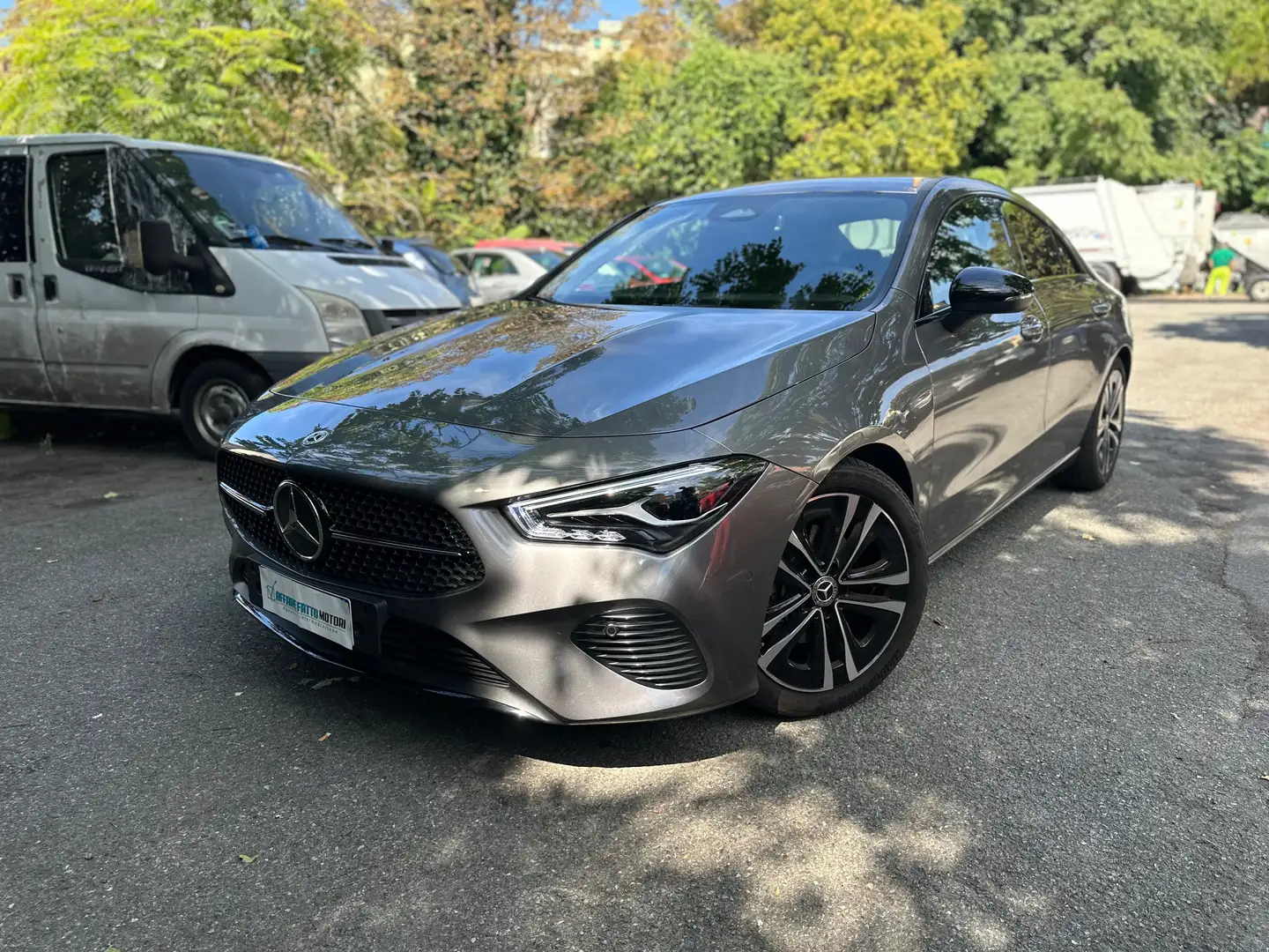Mercedes-Benz CLA 180 CLA Coupe d Progressive Advanced auto Grigio - 1