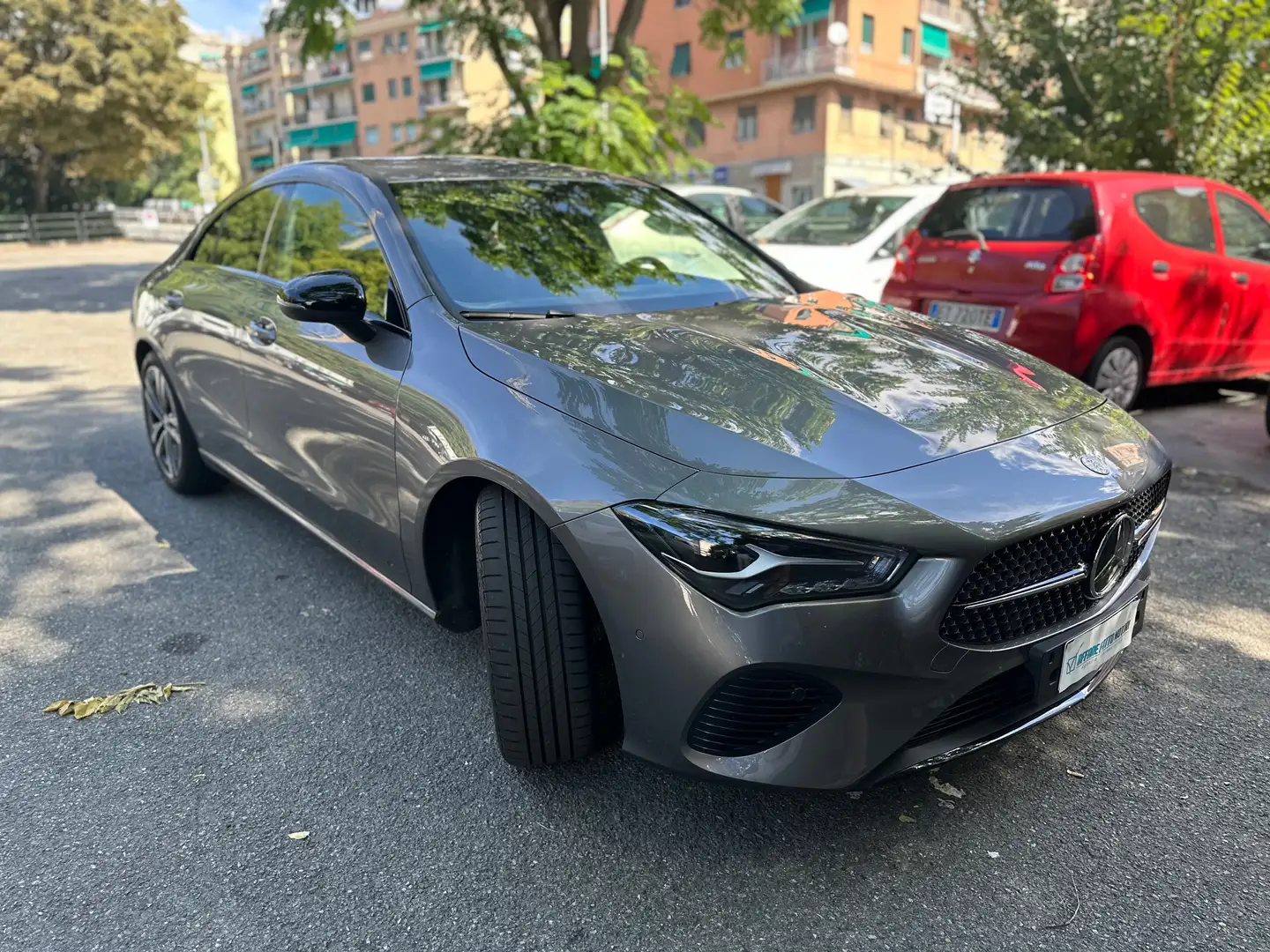 Mercedes-Benz CLA 180 CLA Coupe d Progressive Advanced auto Grigio - 2