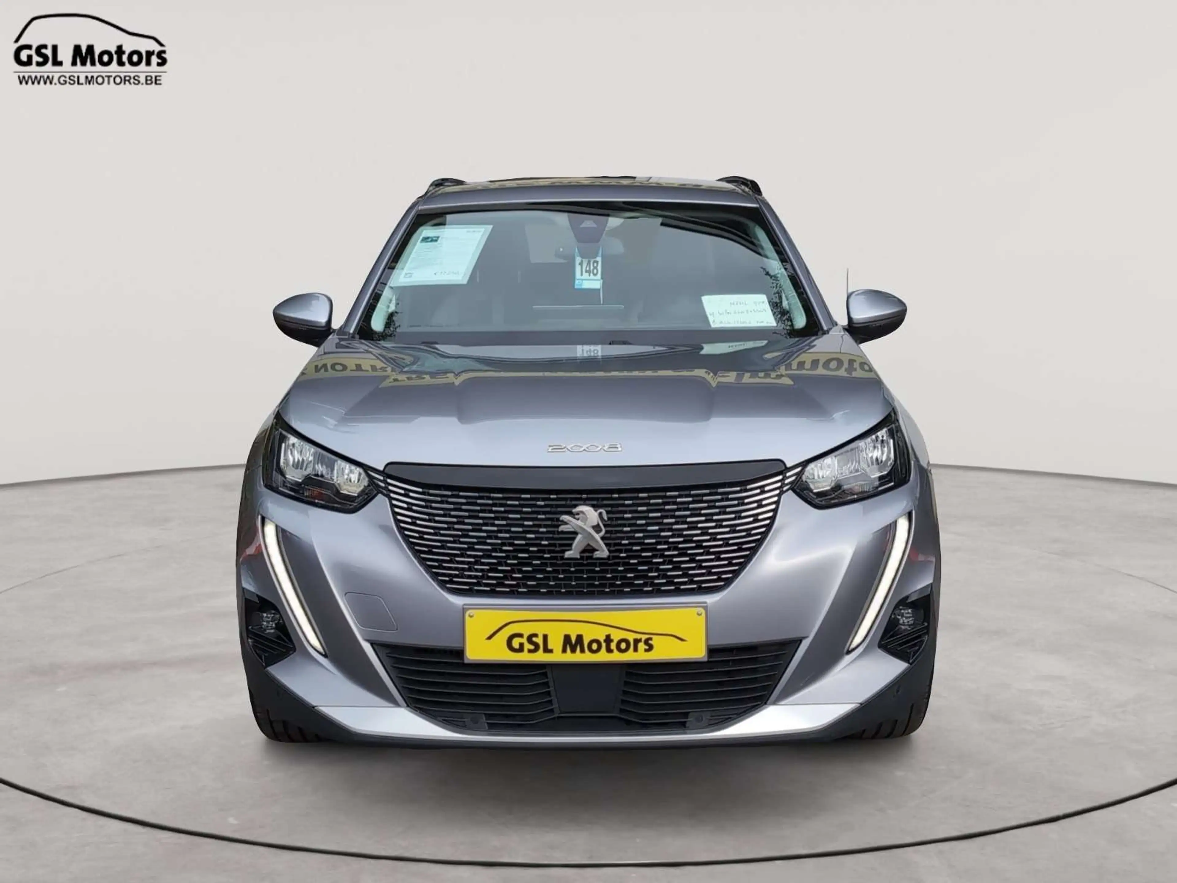 Peugeot 2008 1.2i 100cv Gris 86.644km Airco GPS Bluetooth Radio — photo 2