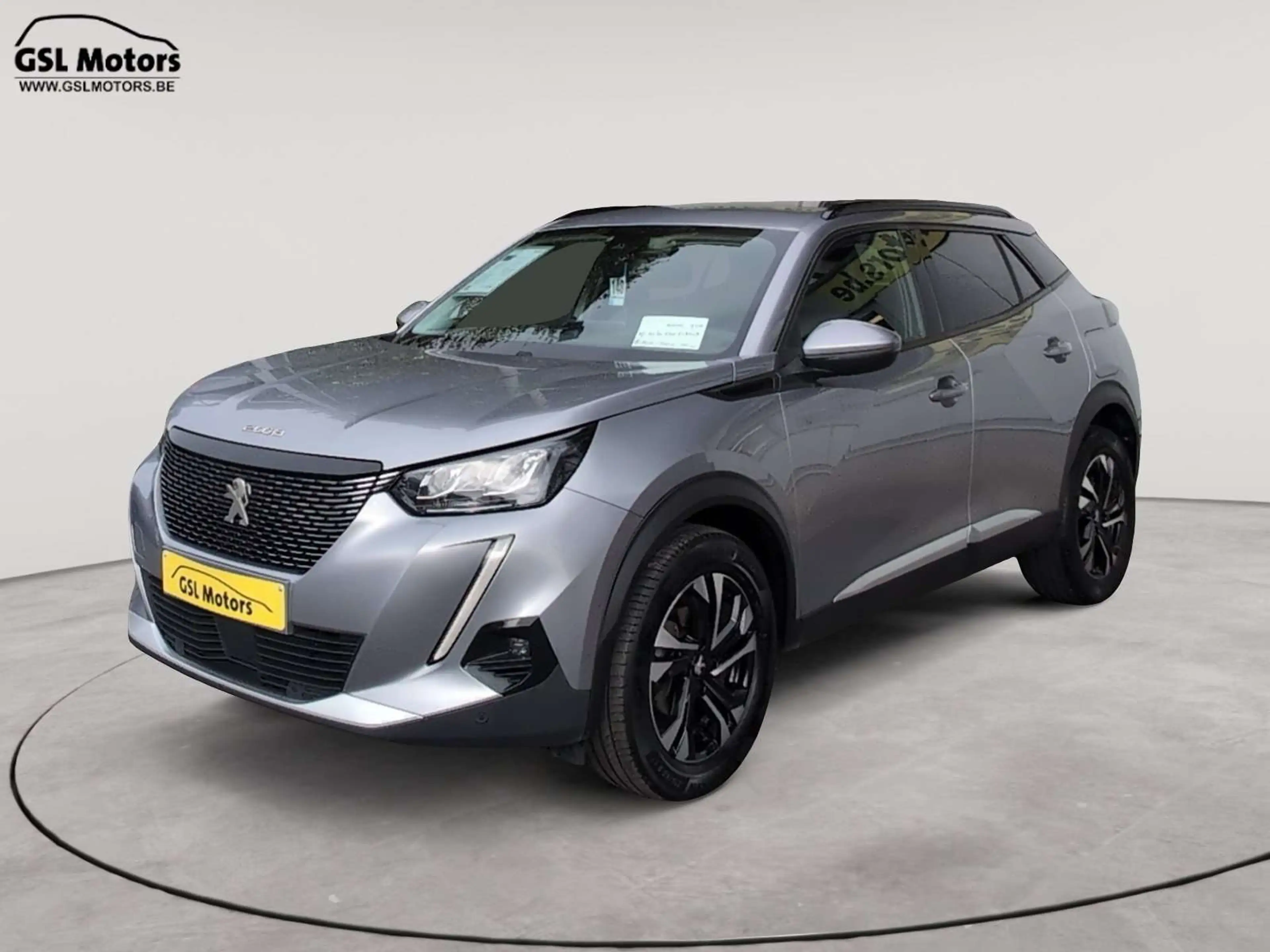 Peugeot 2008 1.2i 100cv Gris 86.644km Airco GPS Bluetooth Radio