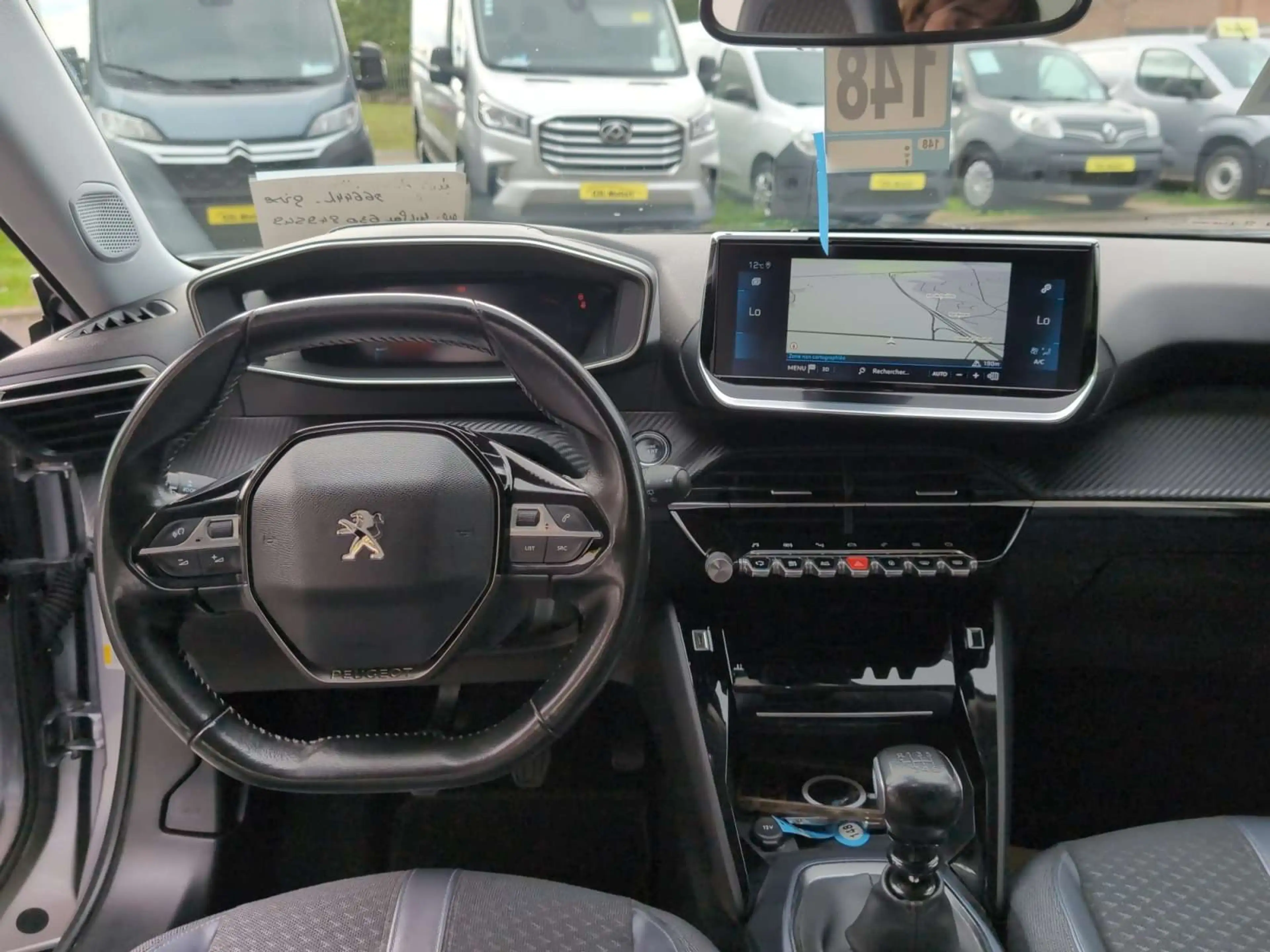 Peugeot 2008 1.2i 100cv Gris 86.644km Airco GPS Bluetooth Radio — photo 7