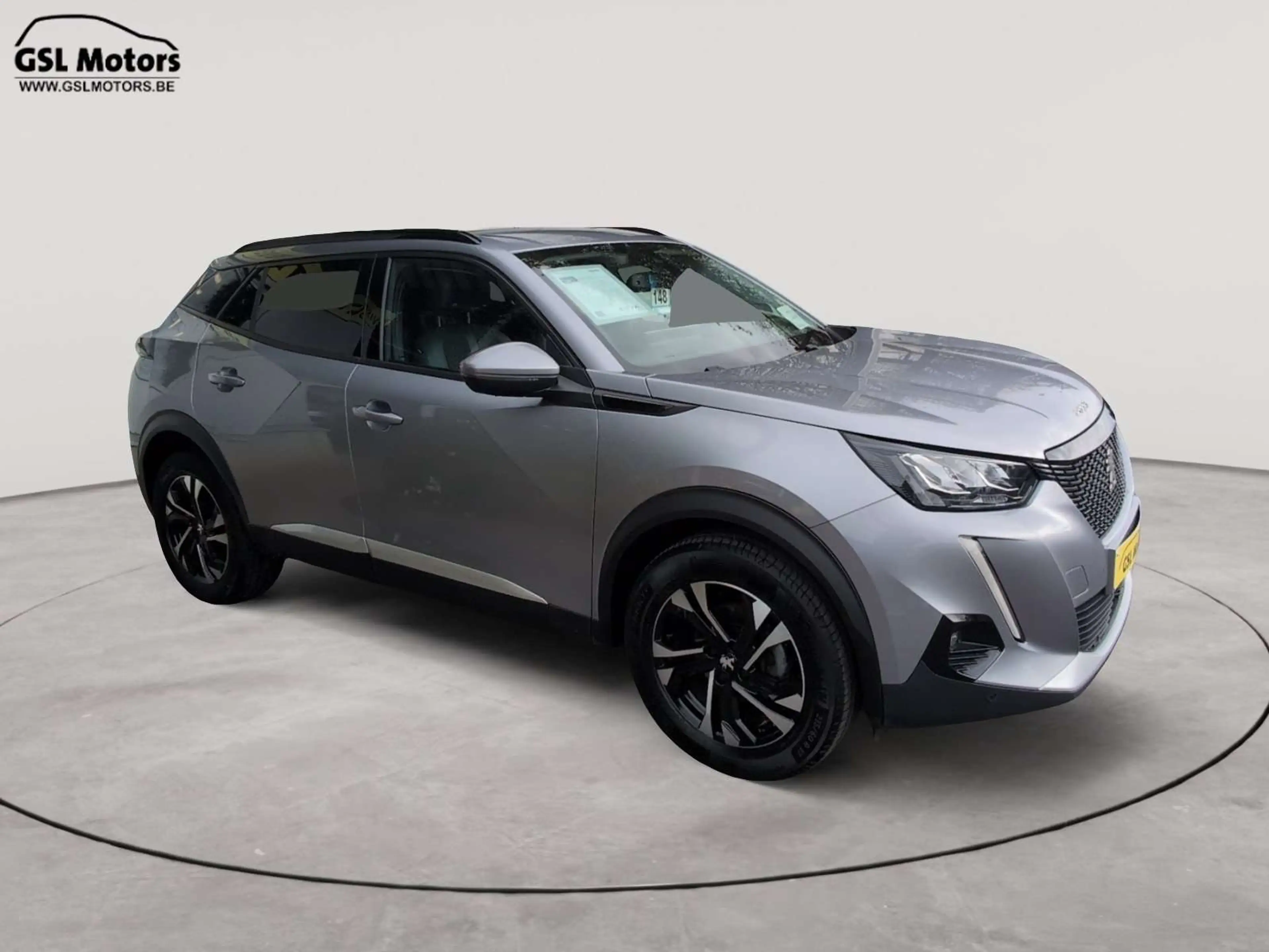 Peugeot 2008 1.2i 100cv Gris 86.644km Airco GPS Bluetooth Radio — photo 3