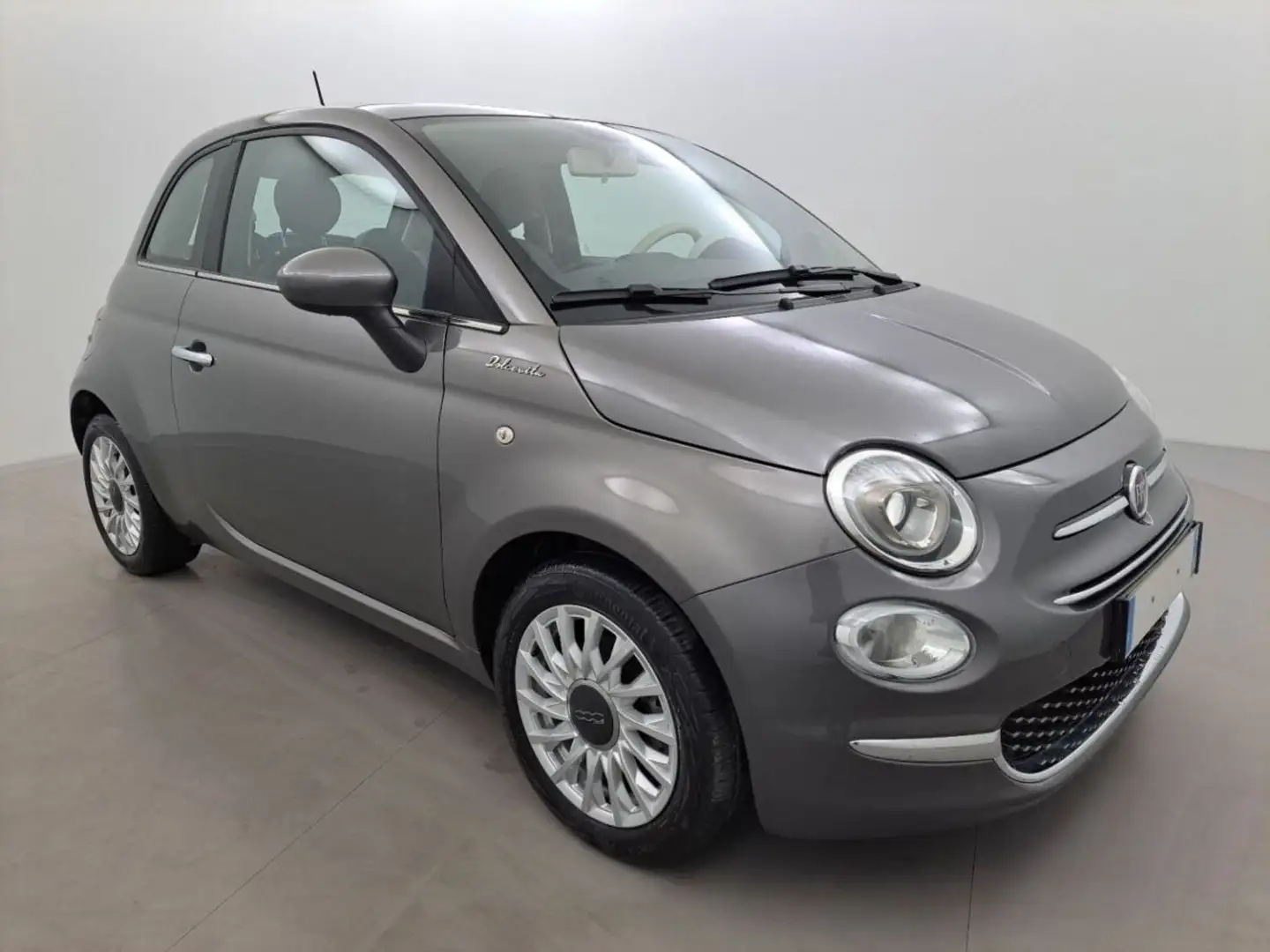 Fiat 500 1.0 HYBRIDE 70 DOLCEVITA Gris - 1