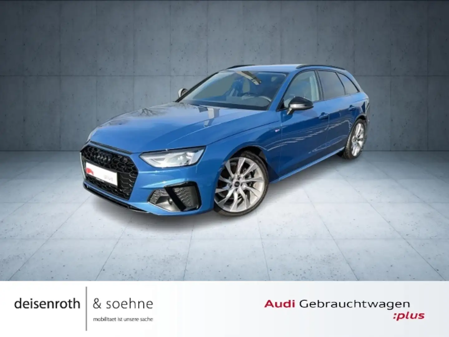 Audi A4 Avant S line 35 TFSI AHK/19''/Assist/Nav/PBox/conn Blau - 1