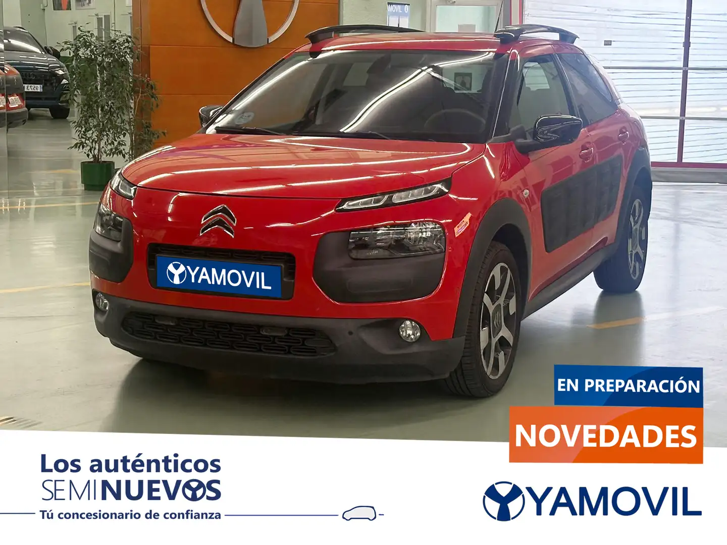 Citroen C4 Cactus 1.2 PureTech S&S Shine 110 Rouge - 1