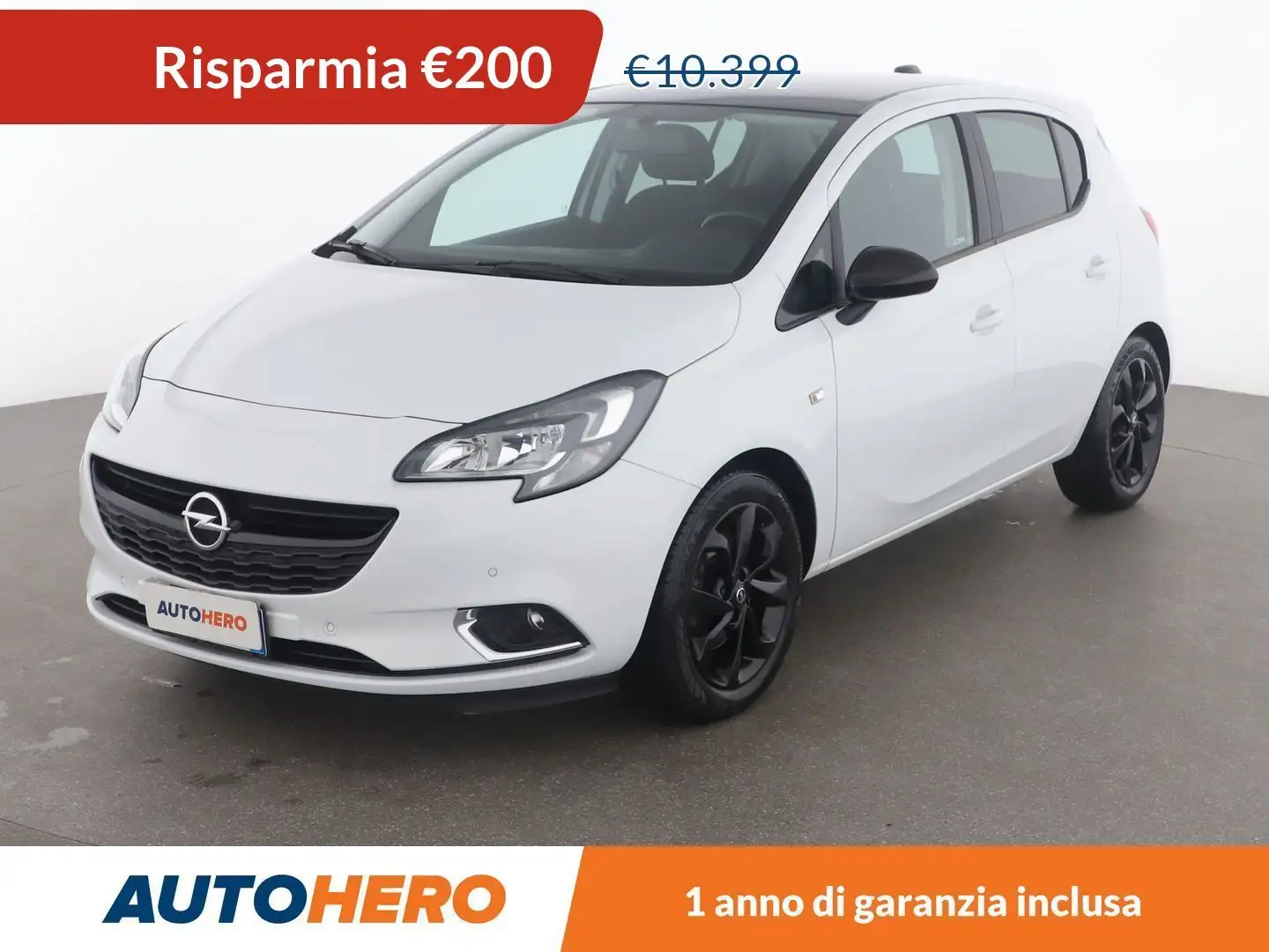 Opel Corsa 1.3 CDTI Black Edition Bianco - 1