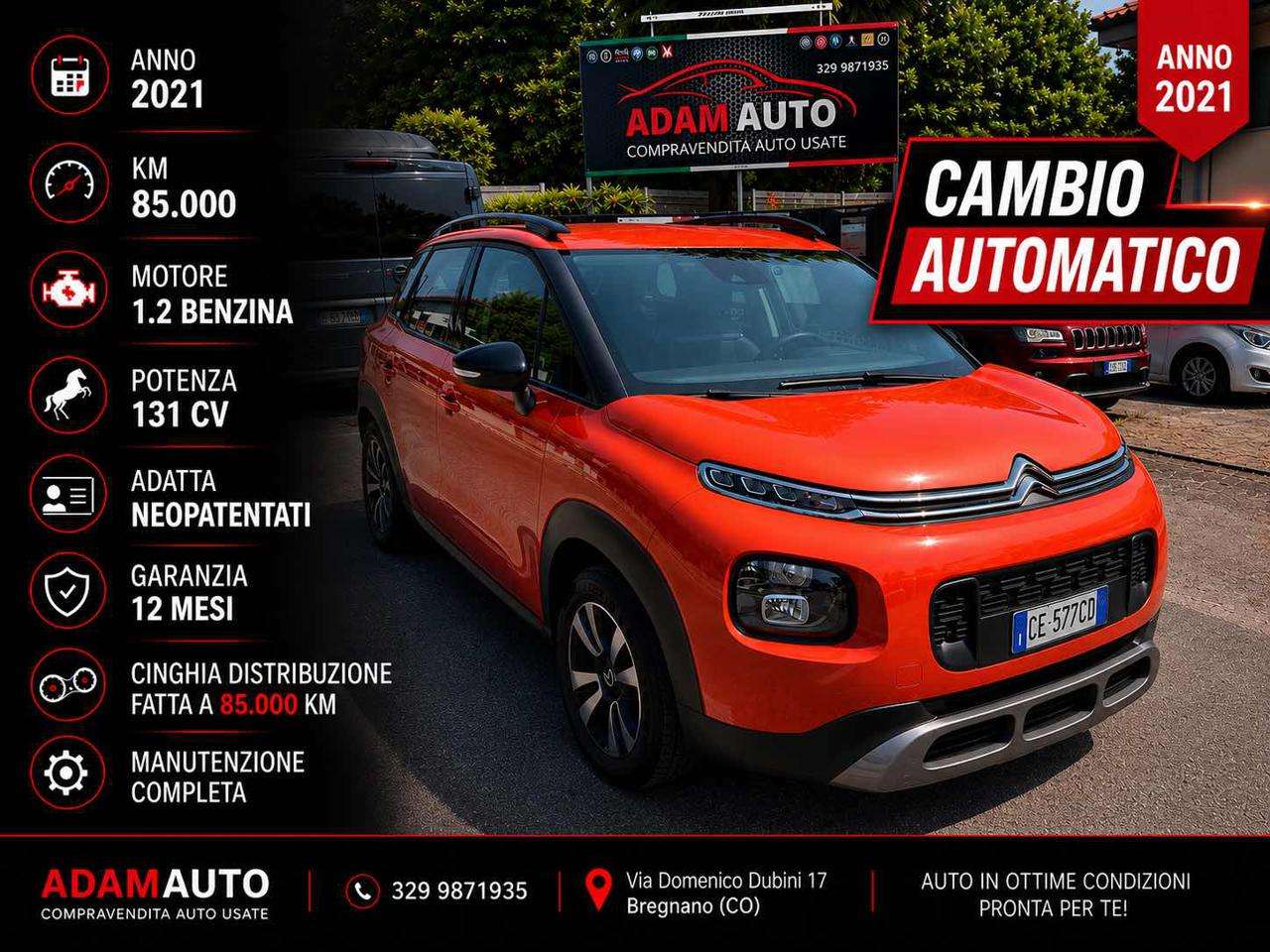 Citroen C3 Aircross PureTech 130 S&S EAT6 Shine Pack