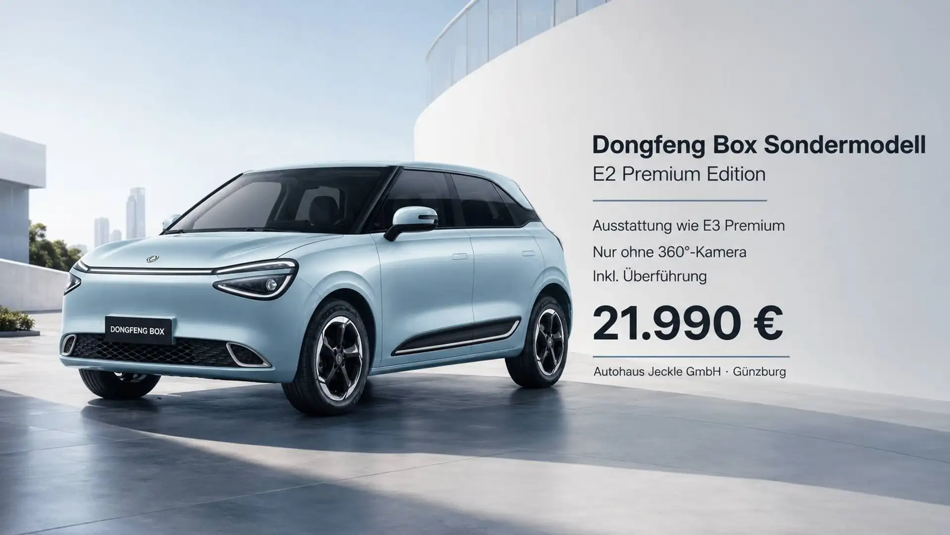 Dongfeng Box E2 Premium Edition*Sondermodell* Blau - 1