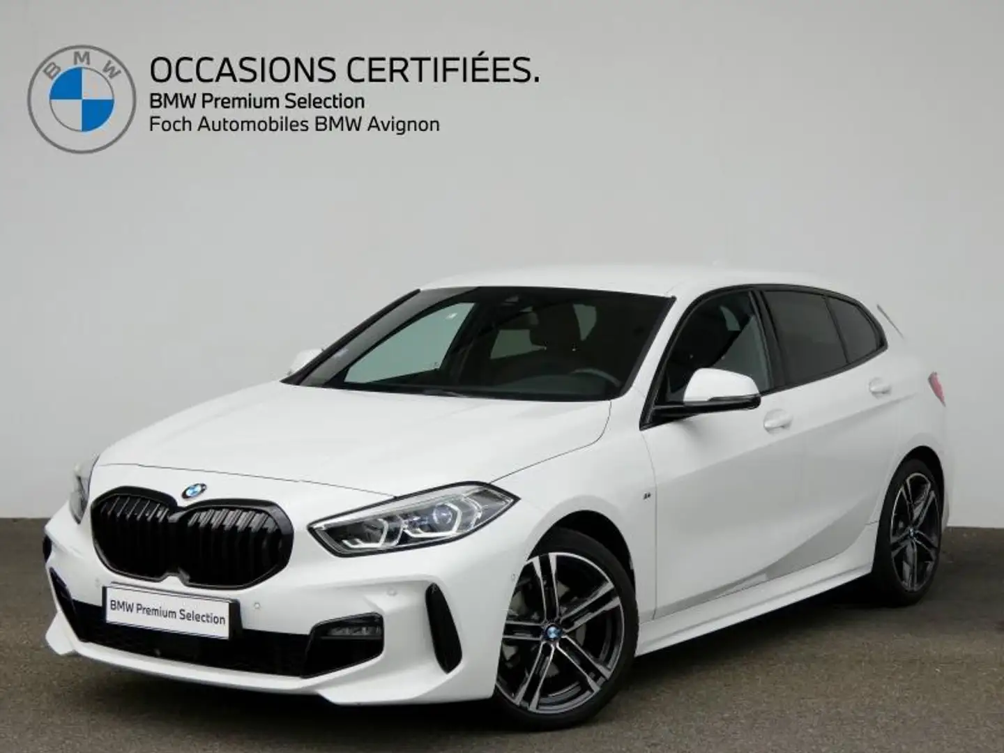 BMW 116 116iA 109ch M Sport DKG7 Bianco - 1
