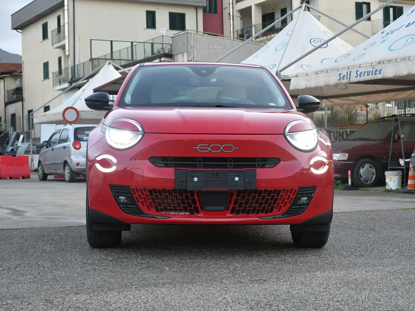 Fiat 600 600 1.2 hybrid DTC MHEV la Prima Rosso - 2