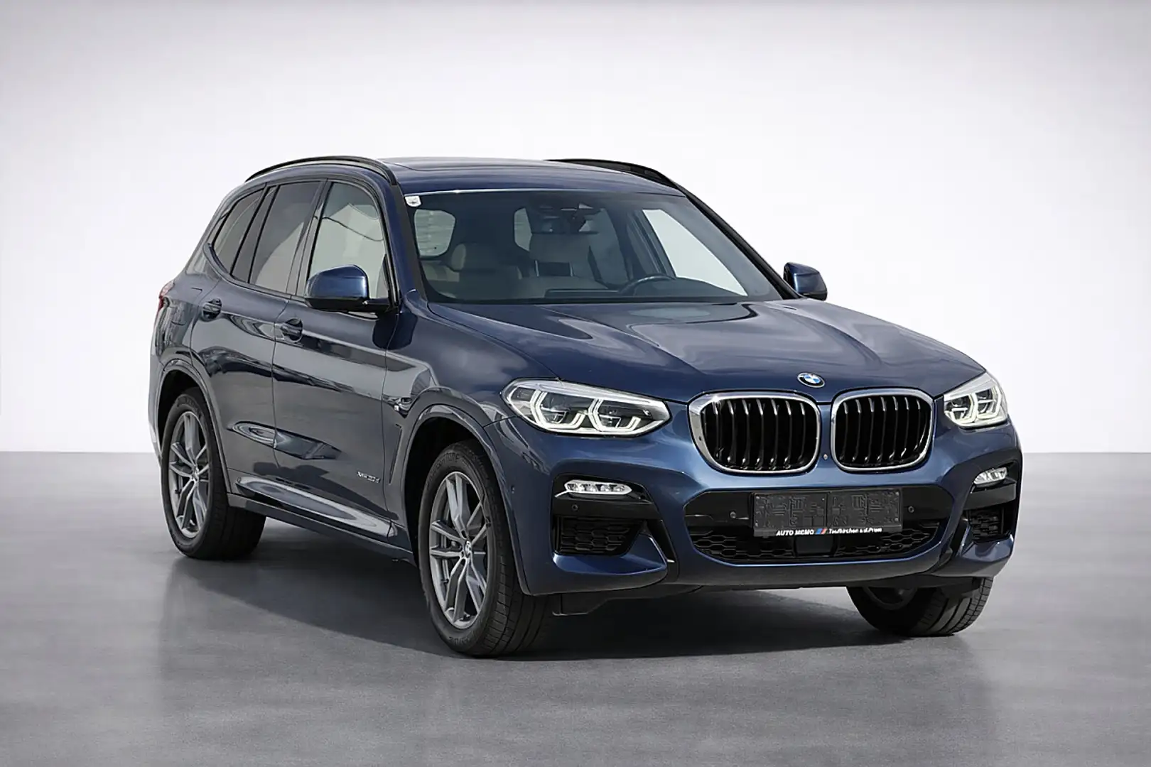 BMW X3 xDrive30d M Sport Aut.*HEAD-UP, PANO, LEDER* Blau - 1
