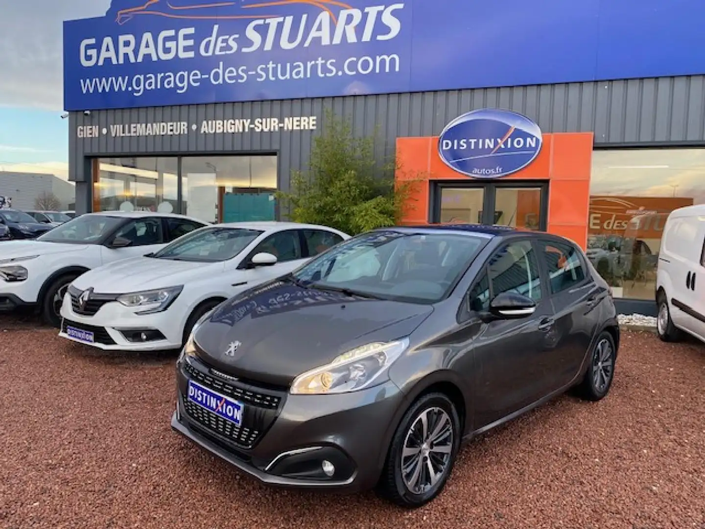 Peugeot 208 1.2i PureTech 12V - 82  Allure Gris - 1