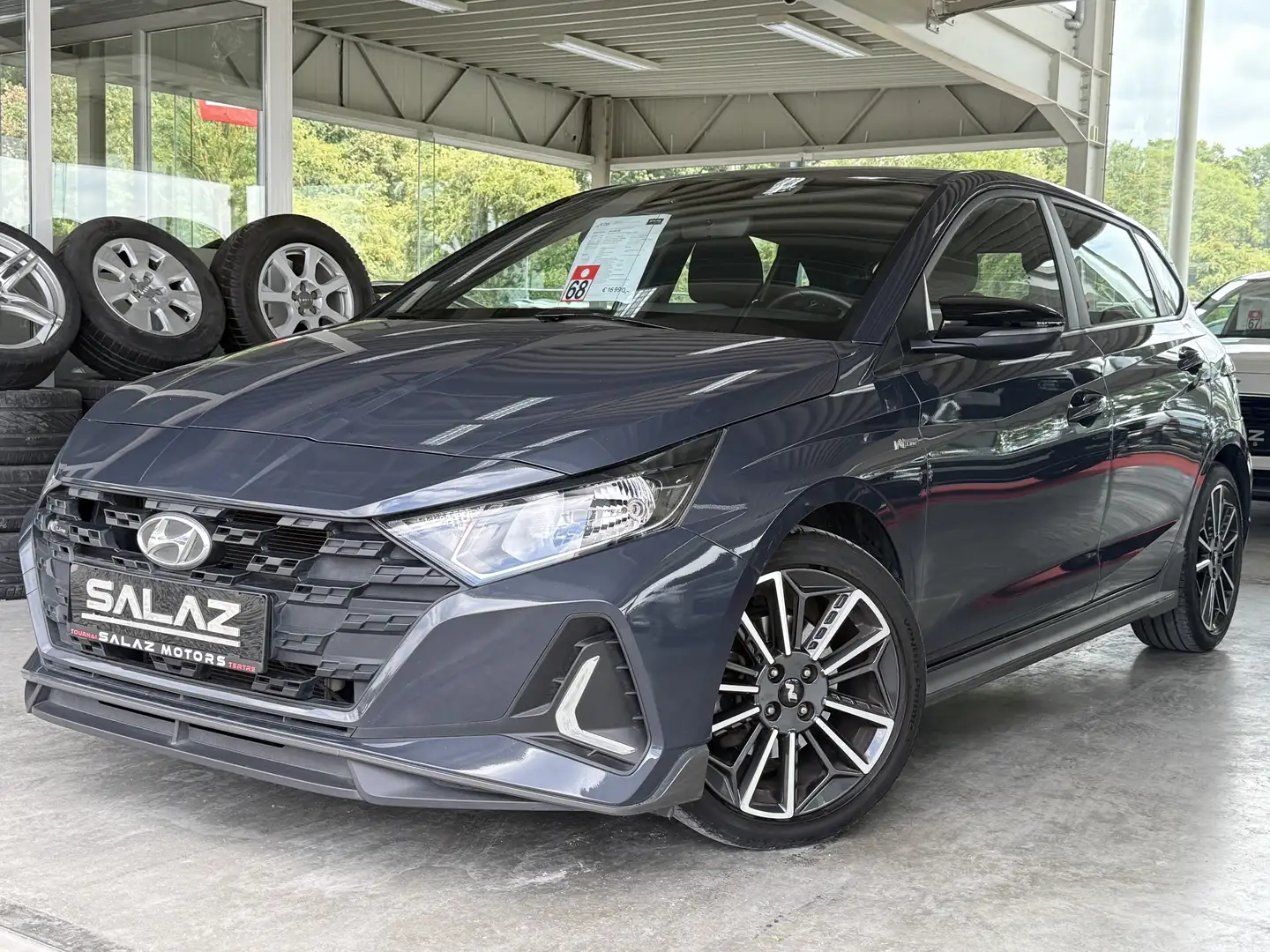 Hyundai i20 i20 1.0 T-GDi Twist N-Line/ 1 ER PROP / CARNET Gris - 2