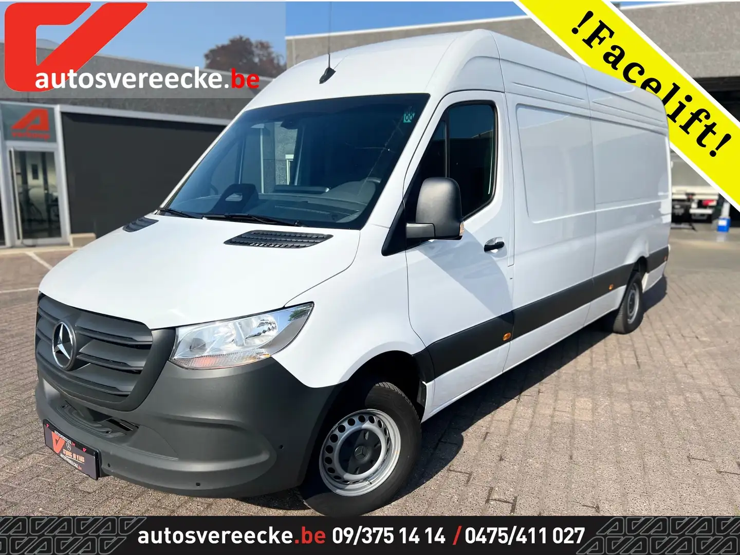 Mercedes-Benz Sprinter 317 L3H2 PRO (35.950ex) FACELIFT |CAMERA| 11" MBUX Bílá - 1