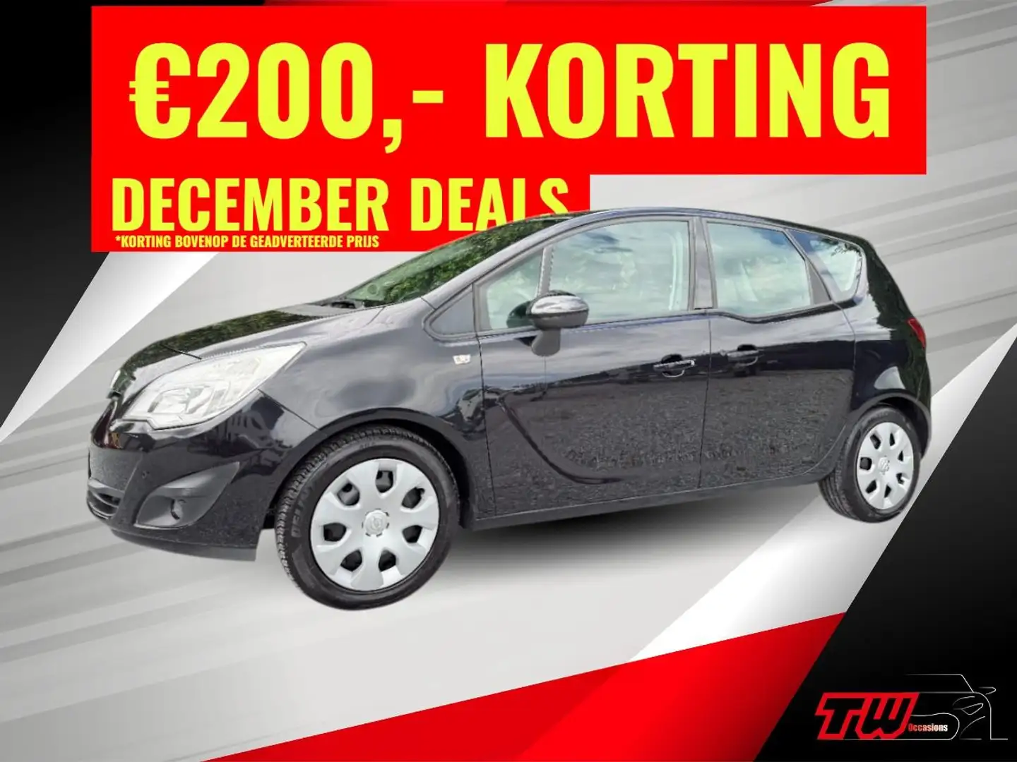 Opel Meriva 1.4 Turbo Edition| NWE APK | AIRCO | TREKH | PDC Schwarz - 1