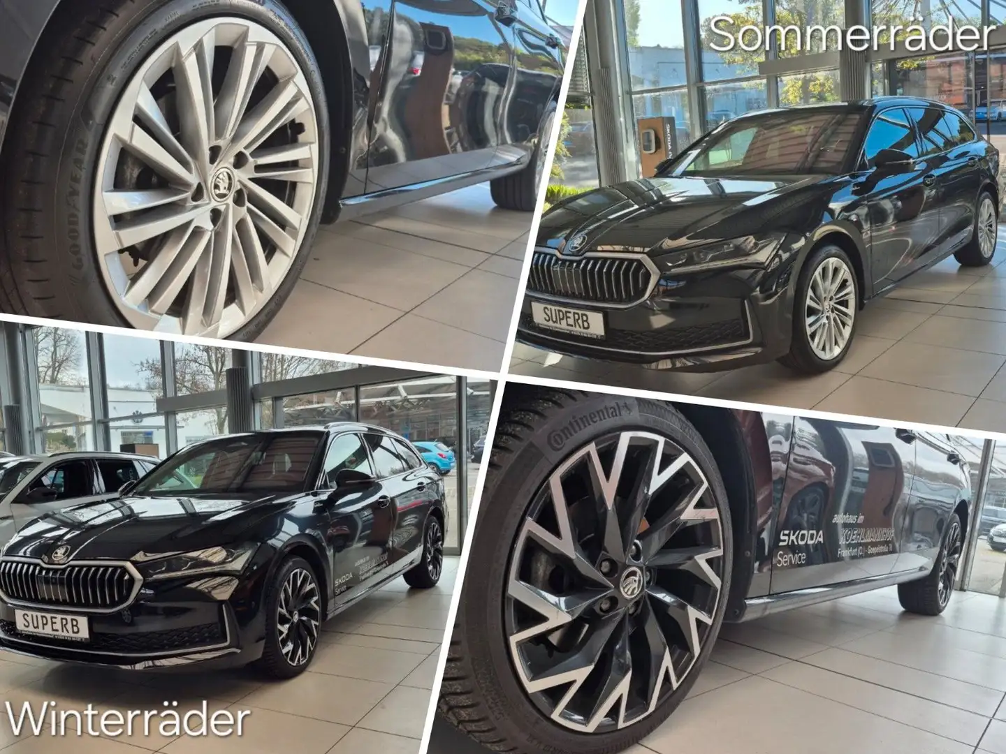 Skoda Superb Combi 2.0 TDI DSG L&K *Winterräder* Noir - 1