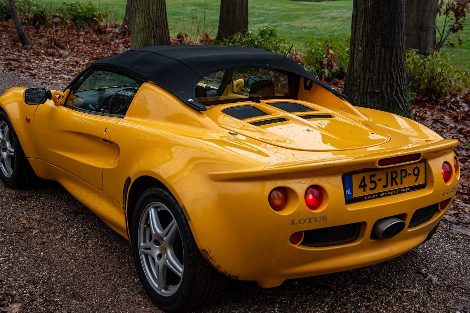 Lotus Elise Elise  Nitron schroefset en Larini uitlaat Yellow - 2