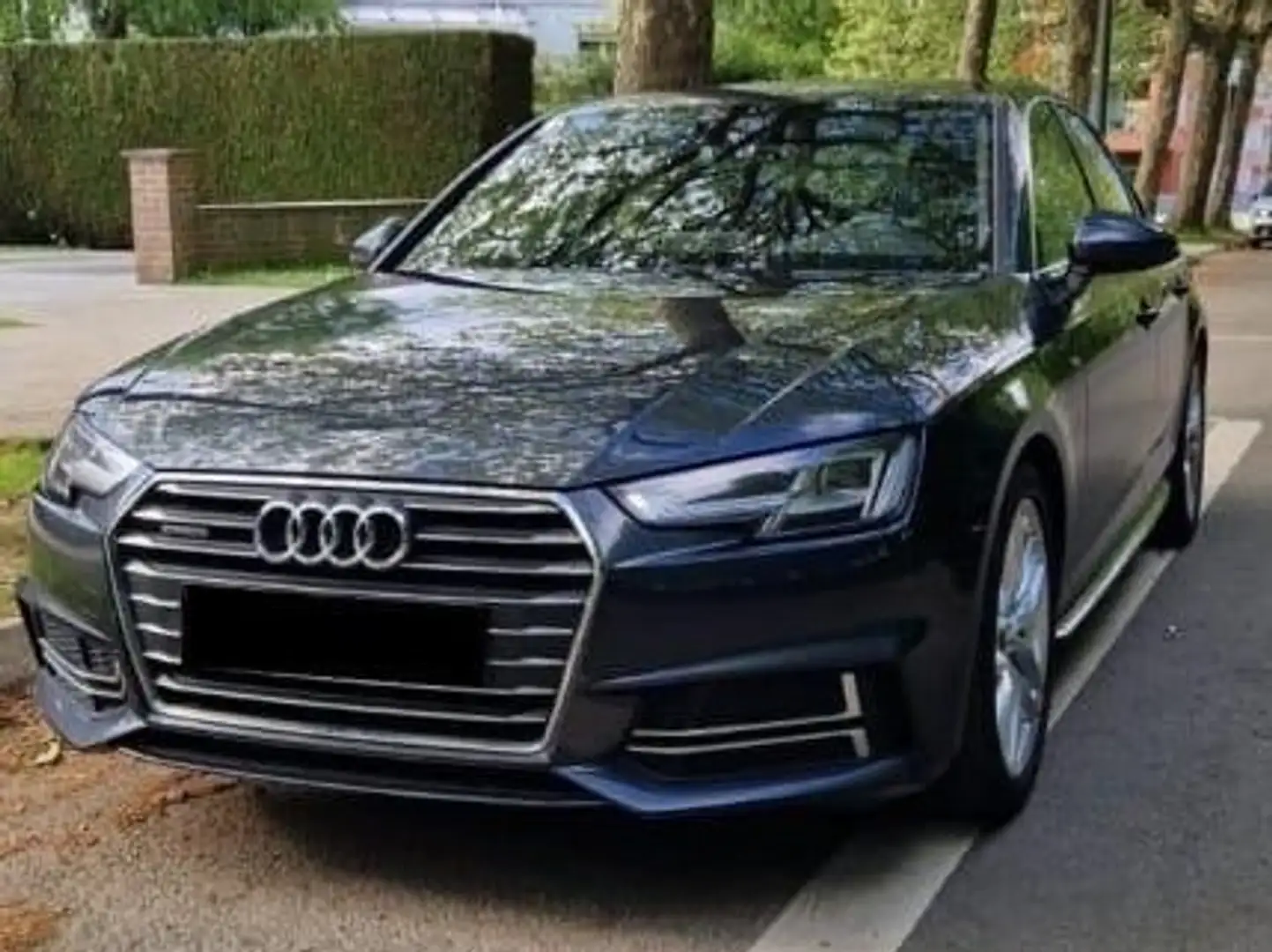 Audi A4 2.0 TDI S tronic quattro sport Blauw - 1