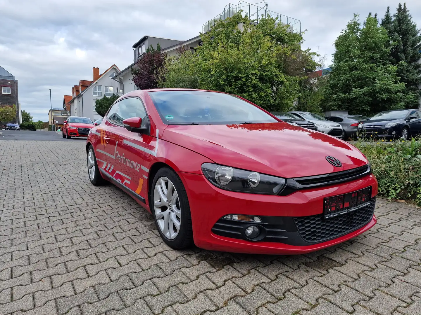Volkswagen Scirocco 1.4 TSI 118 kW Sportfahrwerk*Sportsitze*TÜV Neu Red - 2