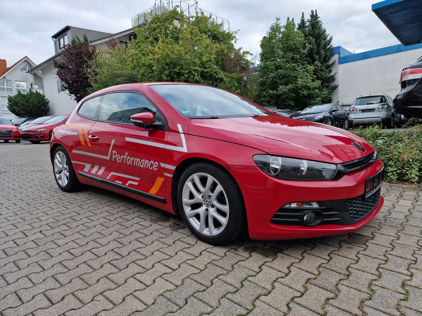 Volkswagen Scirocco 1.4 TSI 118 kW Sportfahrwerk*Sportsitze*TÜV Neu Red - 1