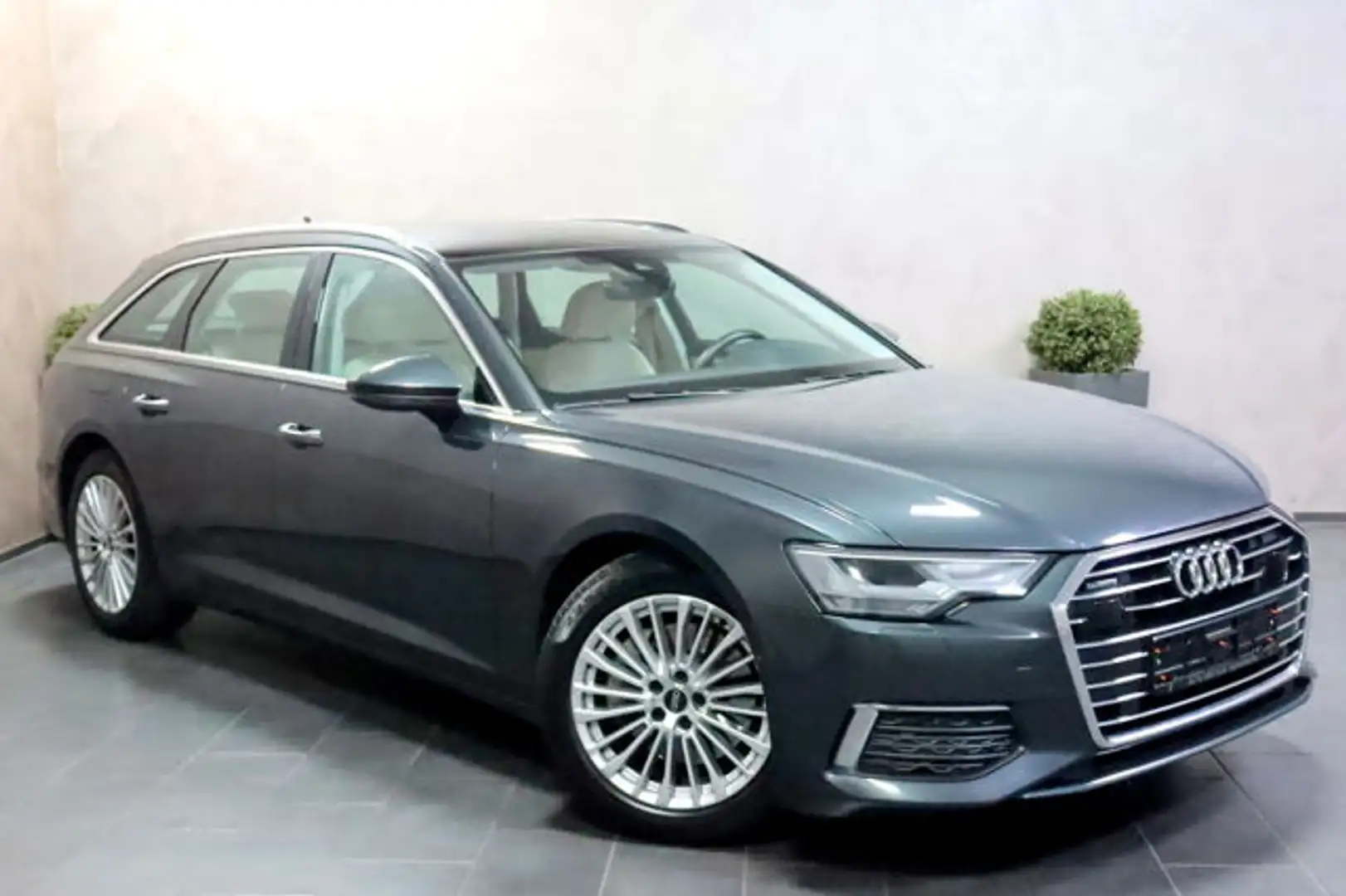 Audi A6 Avant 45 TDI Quattro AHK CAM PANO LED B&O Grau - 2