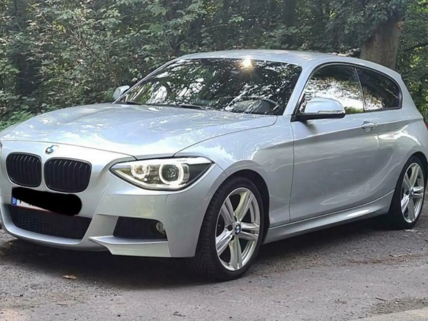 BMW 118 118 dA Gris - 1