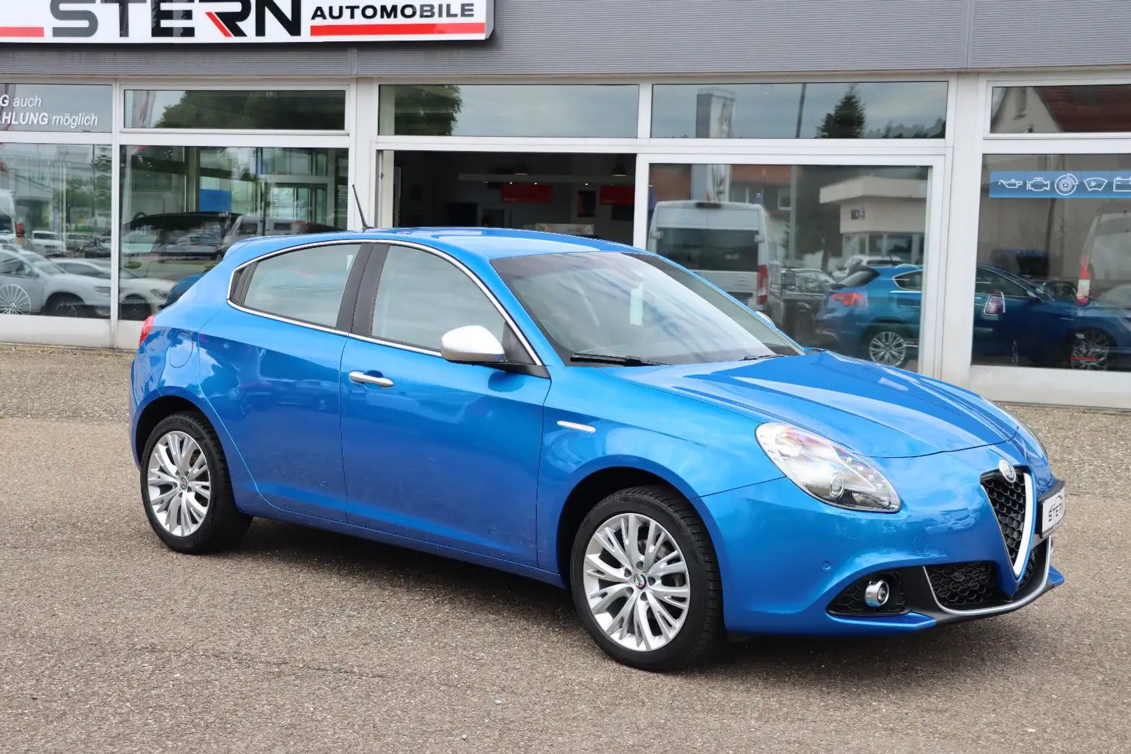 Alfa Romeo Giulietta Super l LEDER l NAVI l 1.HAND l Blau - 1