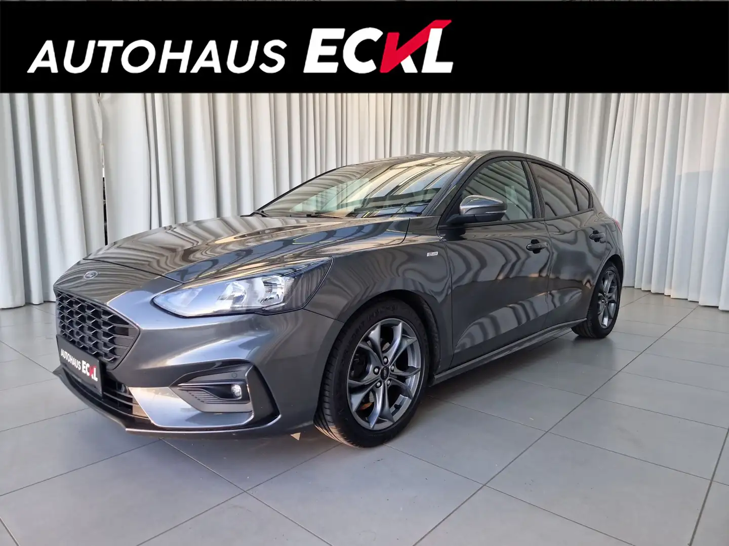 Ford Focus Leder Grau - 1