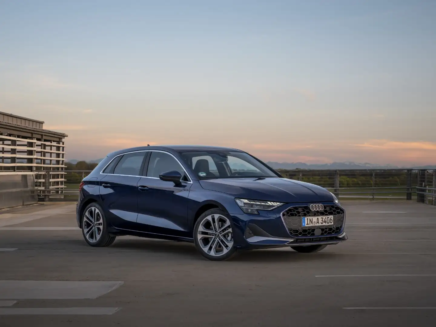 Audi A3 Sportback TFSI Weiß - 2