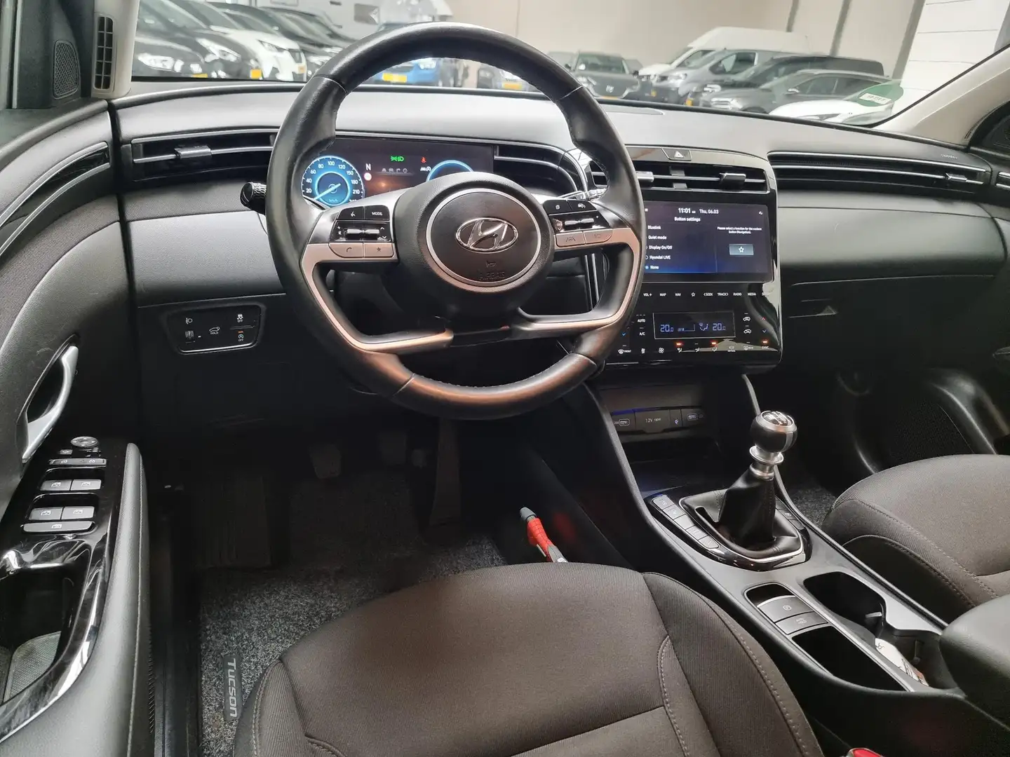 Hyundai TUCSON 1.6 T-GDI MHEV Comfort Smart Navi | Ecc v+a| Lmv Gris - 2