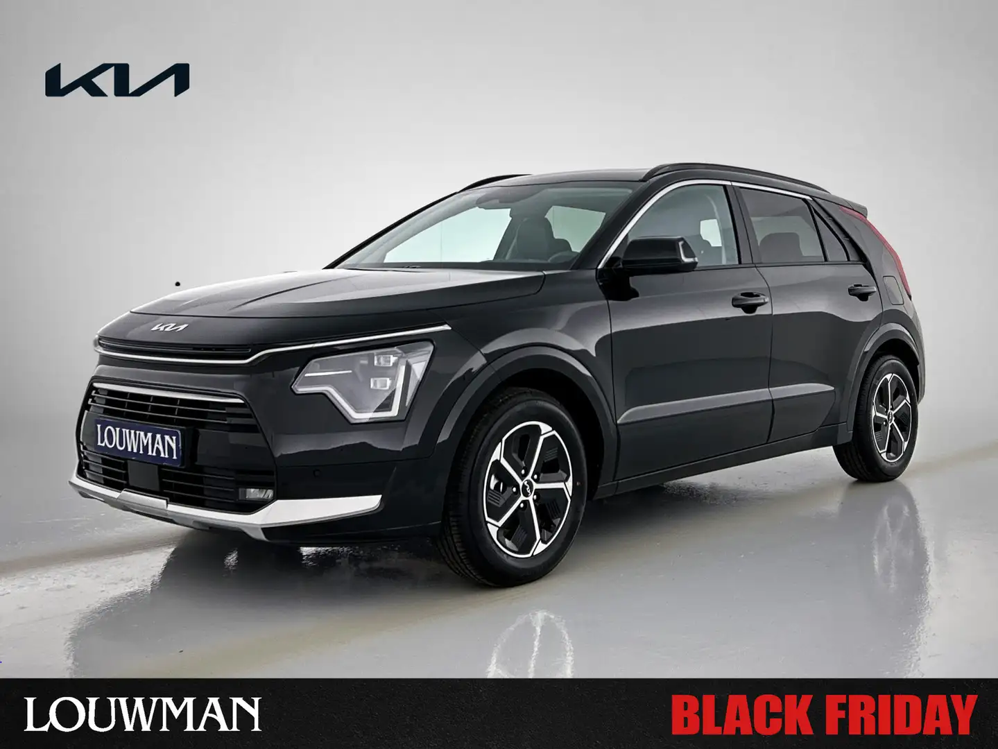 Kia Niro 1.6 GDi Hybrid DynamicPlusLine LED koplampen | Sch Schwarz - 1