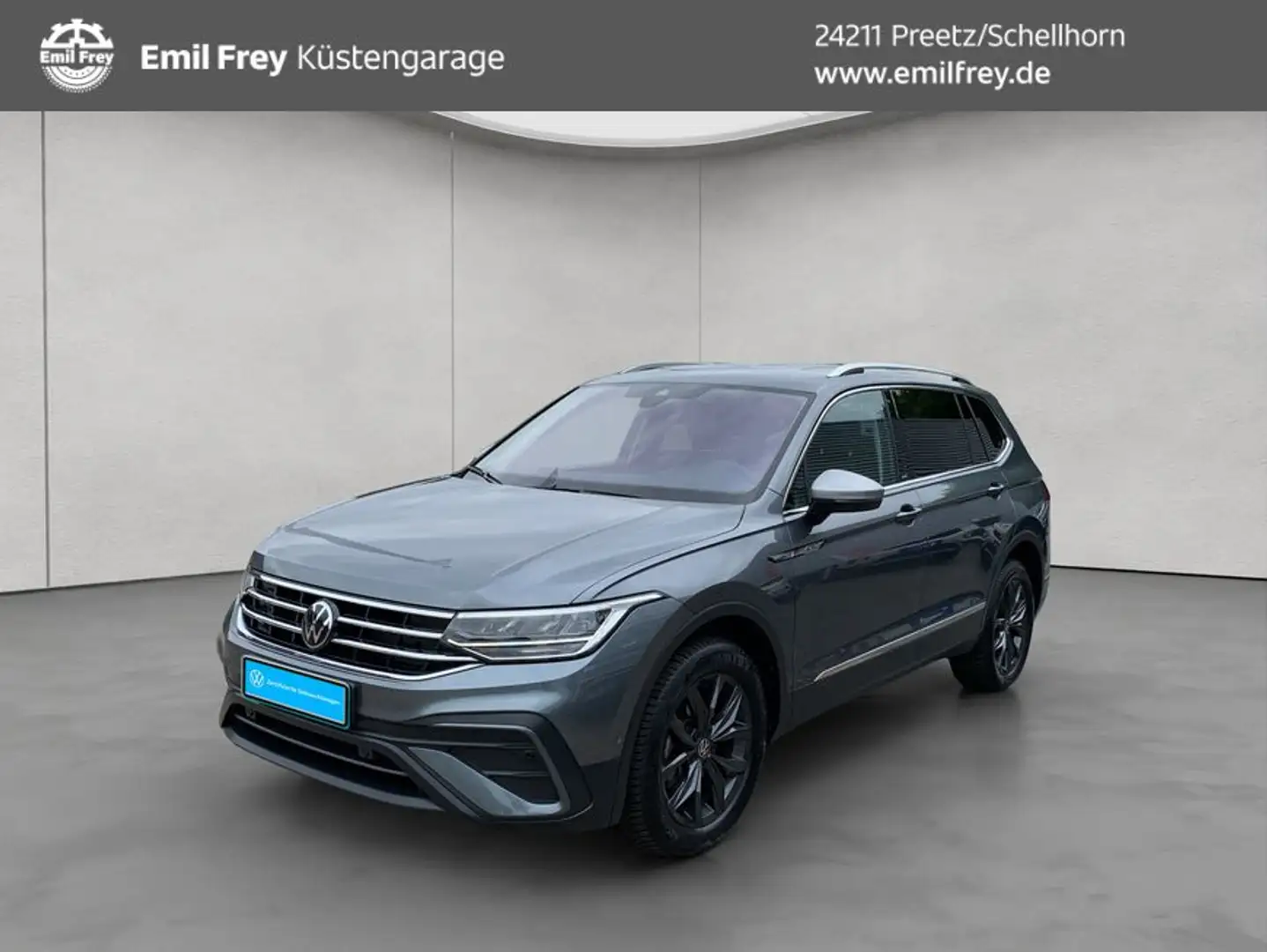 Volkswagen Tiguan Allspace 2.0 TDI DSG Move Navi AHK RFK Grigio - 1