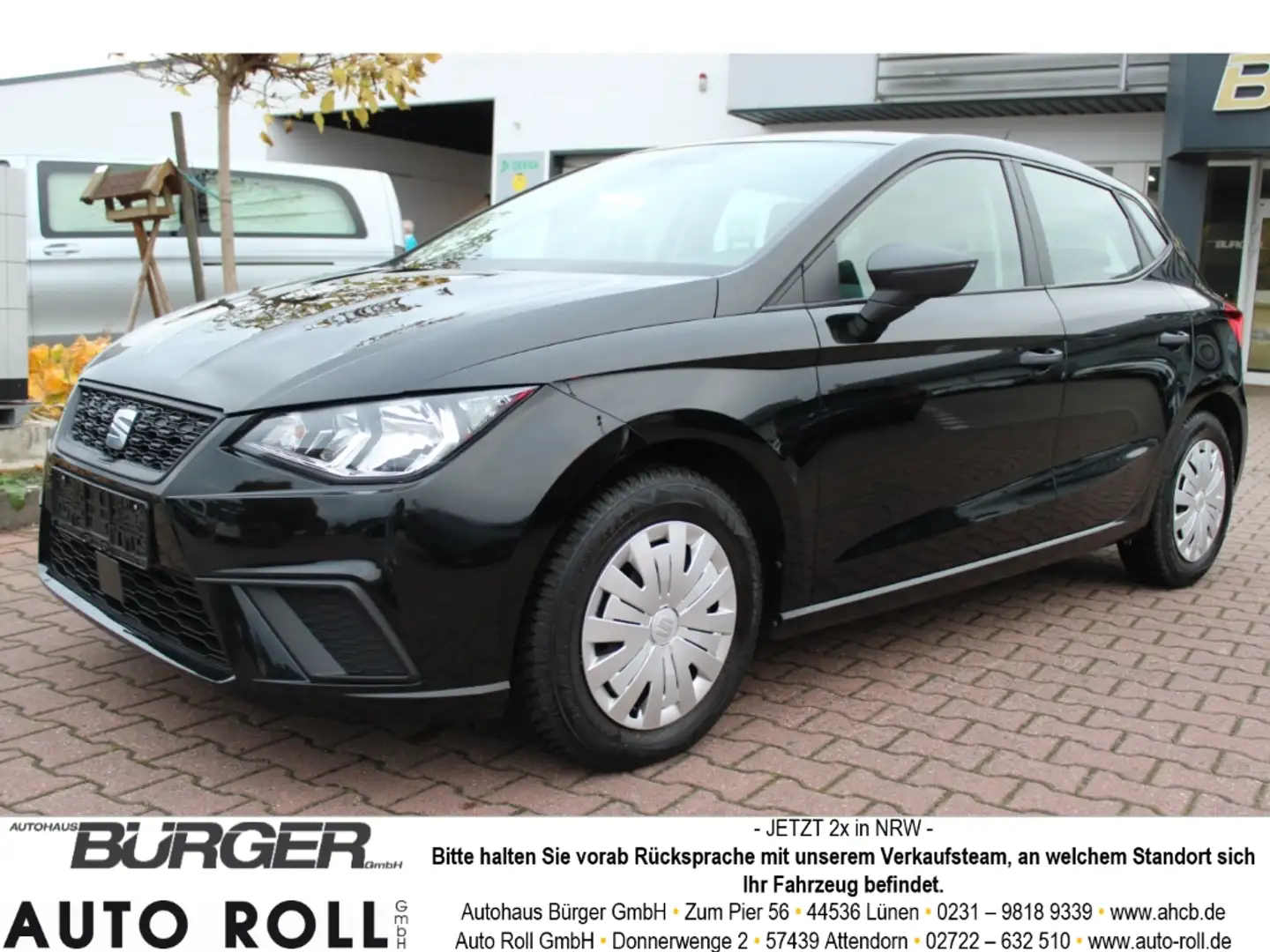 SEAT Ibiza Wenig-KM Tempomat Klimaanlage Radio DAB Notbremsas Schwarz - 1