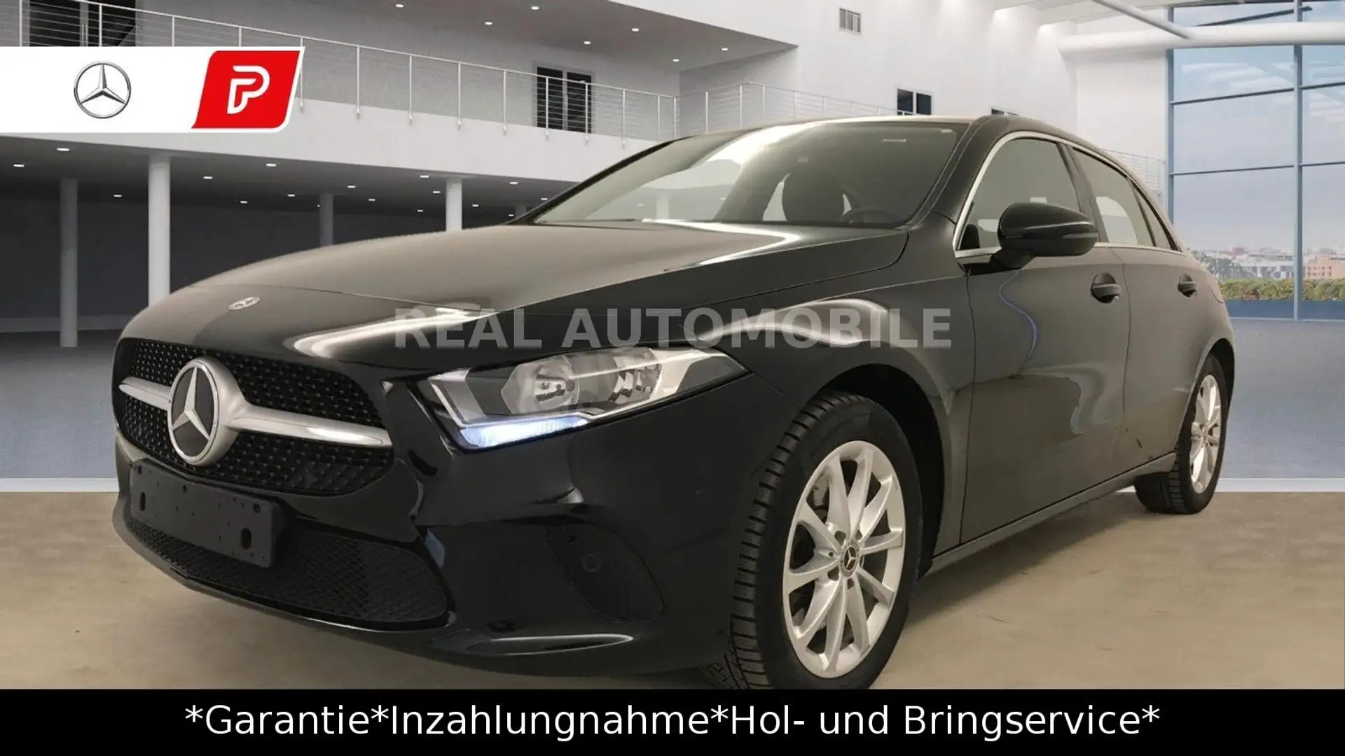 Mercedes-Benz A 250 E 8G-DCT AUTOMATIK *1.HAND*8X ALU*TÜV NEU* Zwart - 1