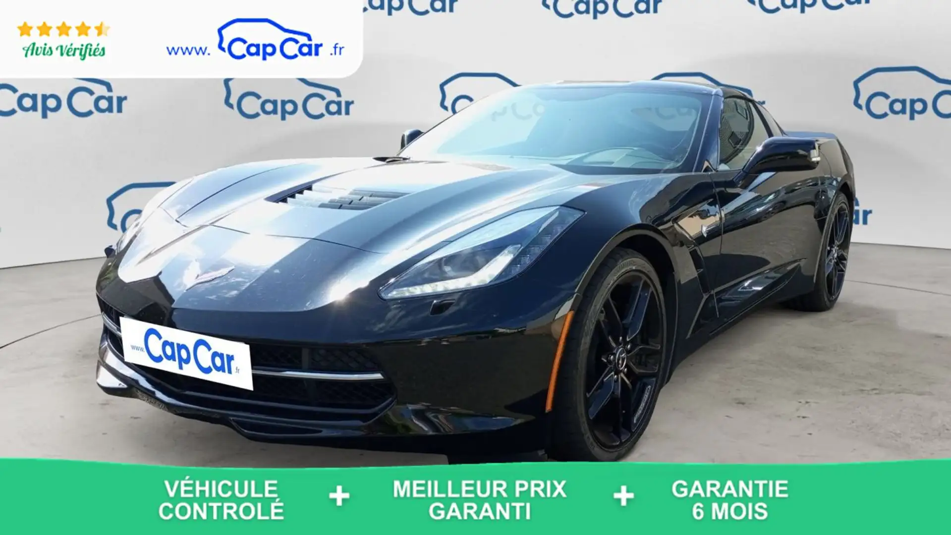 Chevrolet Corvette C7 6.2 V8 466 Targa Stingray Nero - 1