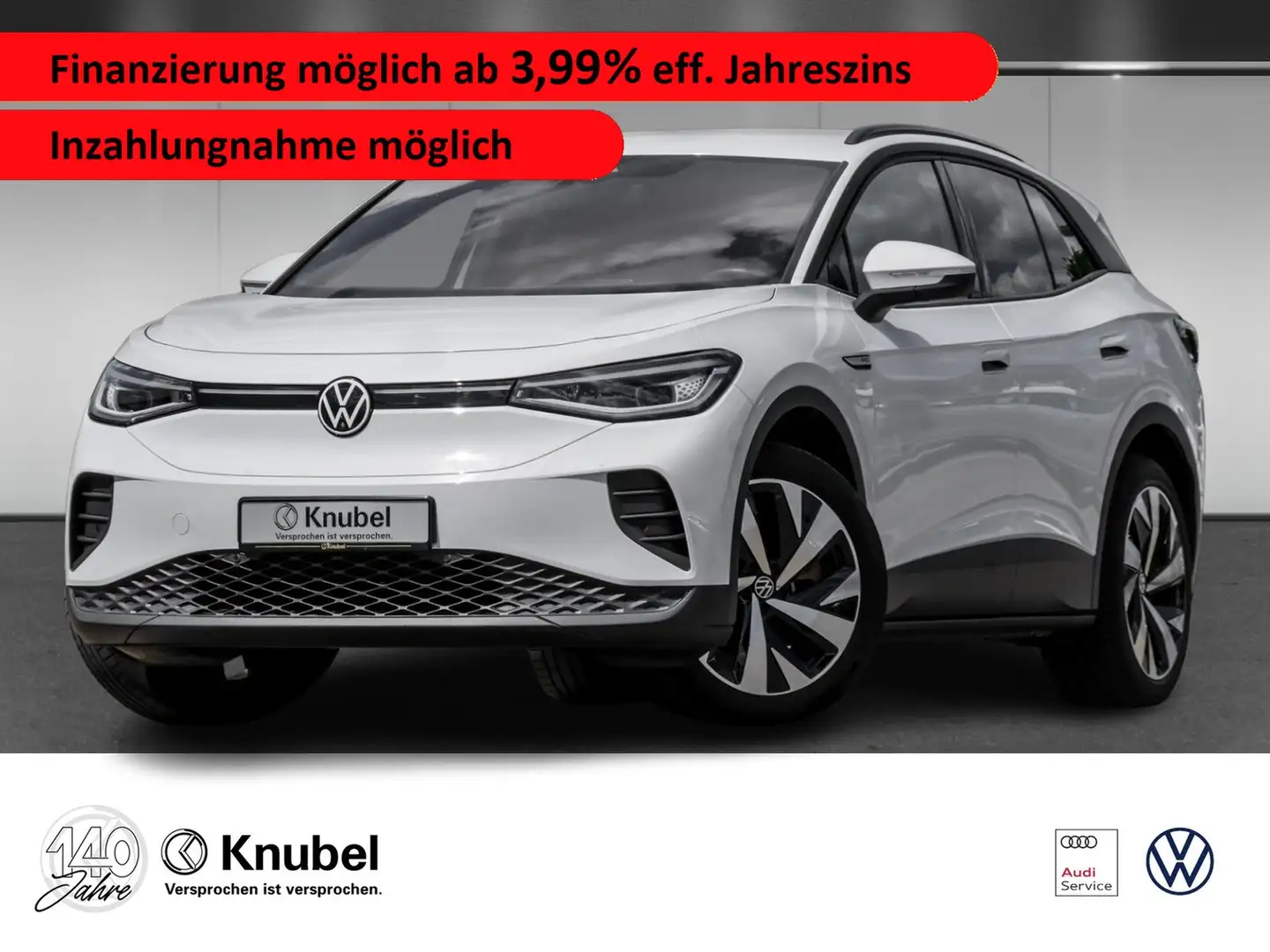 Volkswagen ID.4 Pro Performance Ass+ IQ.Light Navi Keyless 20" ... Wit - 1