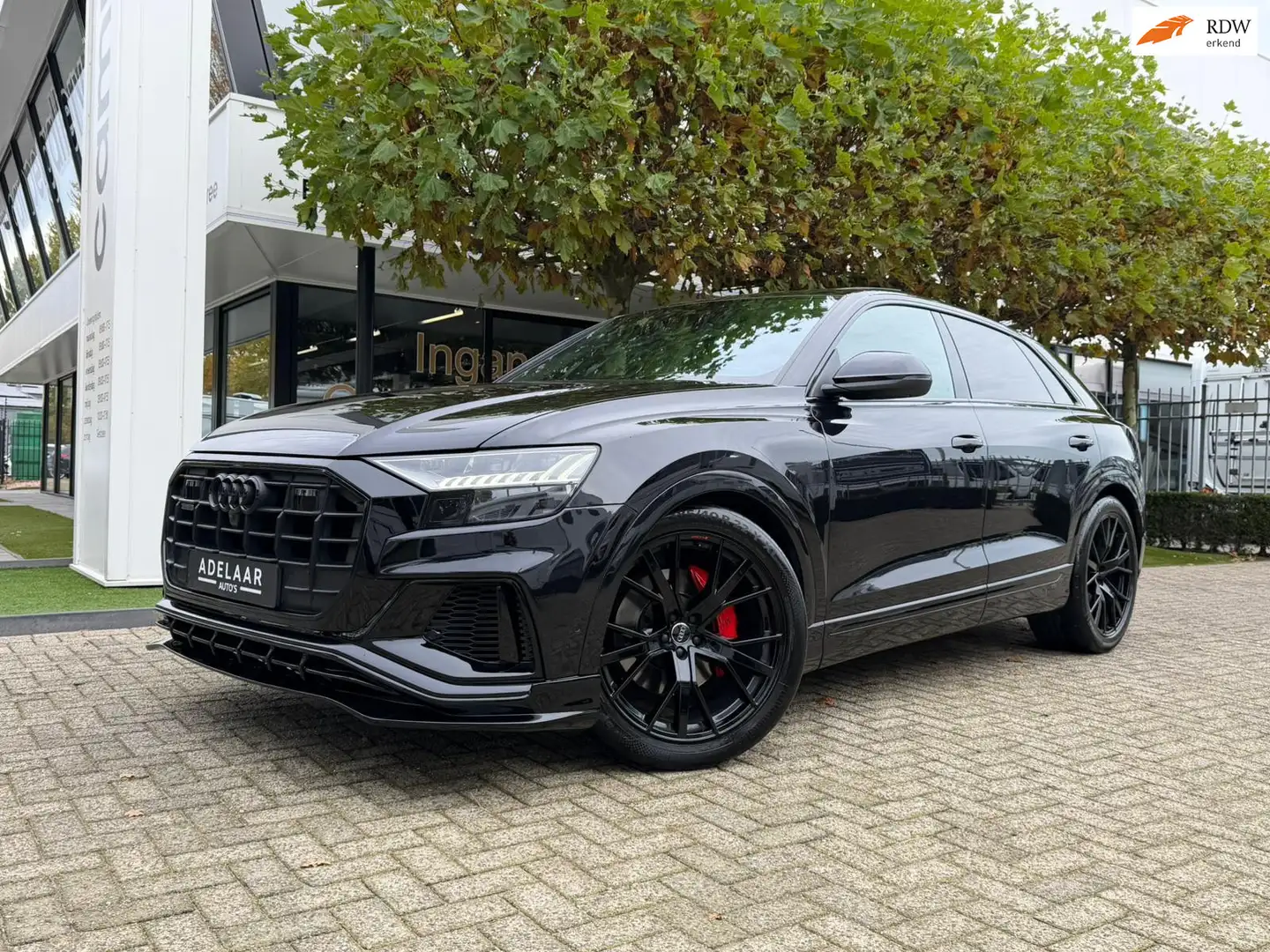 Audi Q8 50 TDI quattro S - LINE, PANO, CARPLAY, LUCHTVERIN Zwart - 1