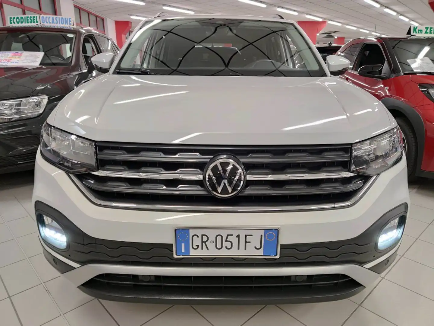 Volkswagen T-Cross 1.0 TSI 95cv Style + Car Play Bianco - 2