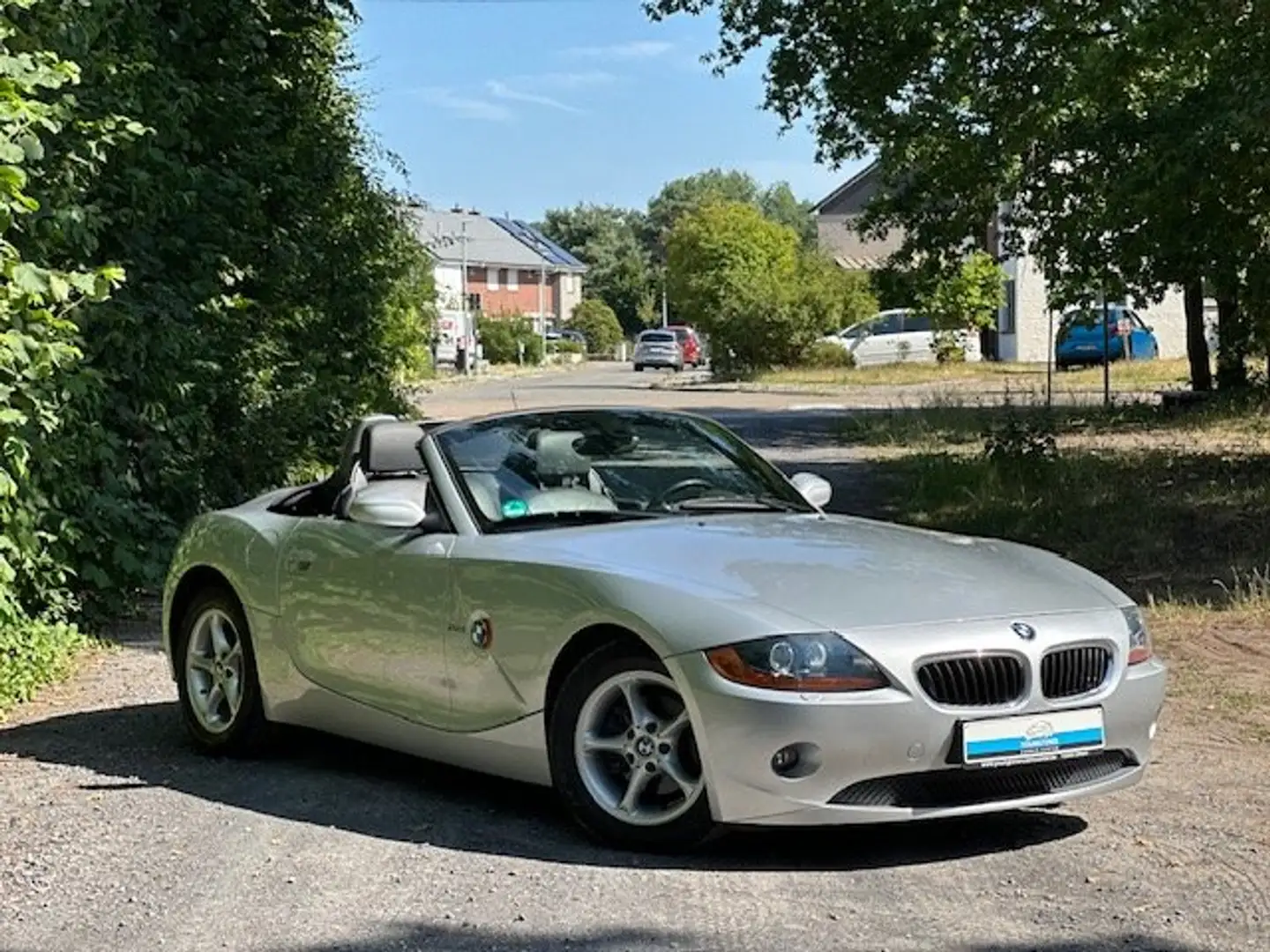 BMW Z4 2.2i 24v E85 automaat | Leder | Airco | Zetelverw. Argent - 1