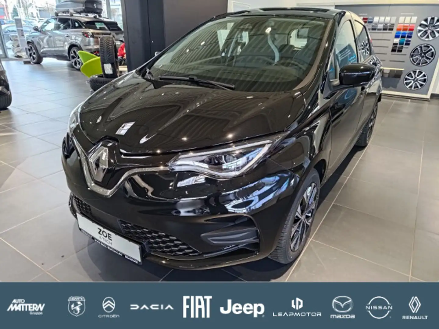 Renault ZOE Klimaaut.|NAVI|PDC|LED|Bluetooth|1.Hd|km↓ Schwarz - 1
